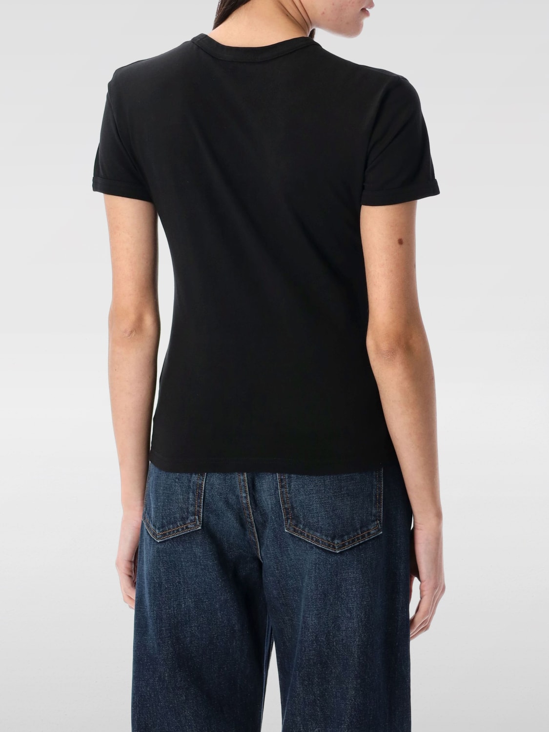 ACNE STUDIOS T-SHIRT: T-shirt woman Acne Studios, Black - Img 2