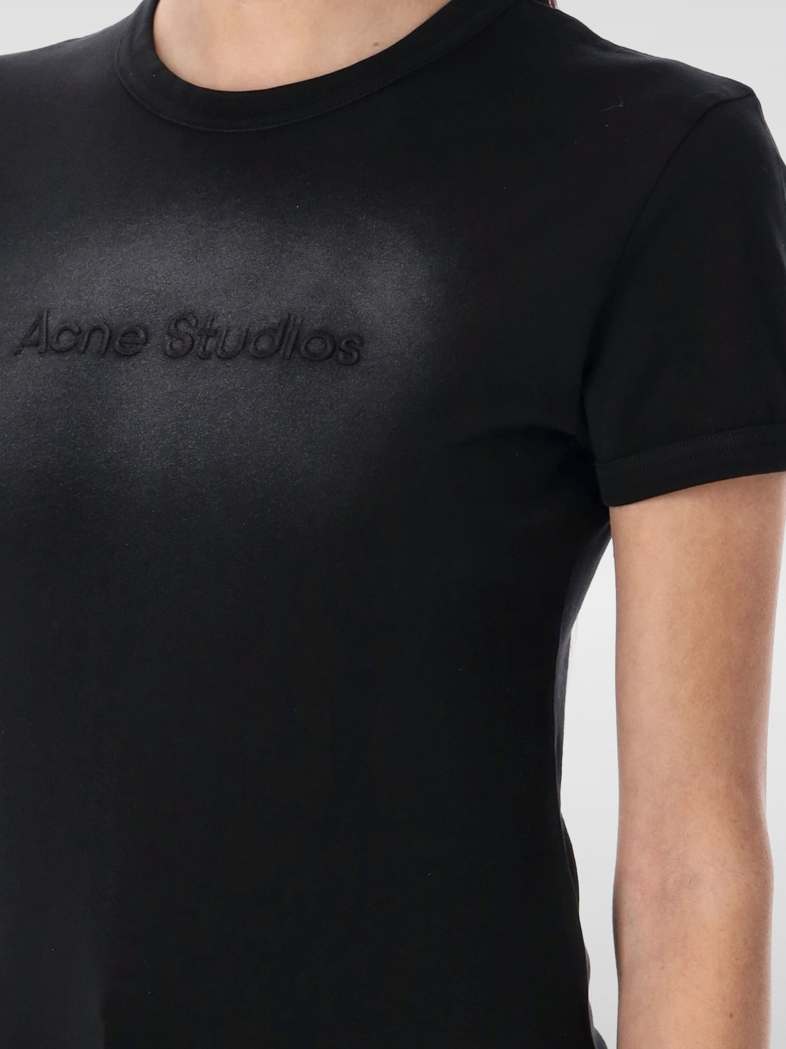 ACNE STUDIOS T-SHIRT: T-shirt woman Acne Studios, Black - Img 3