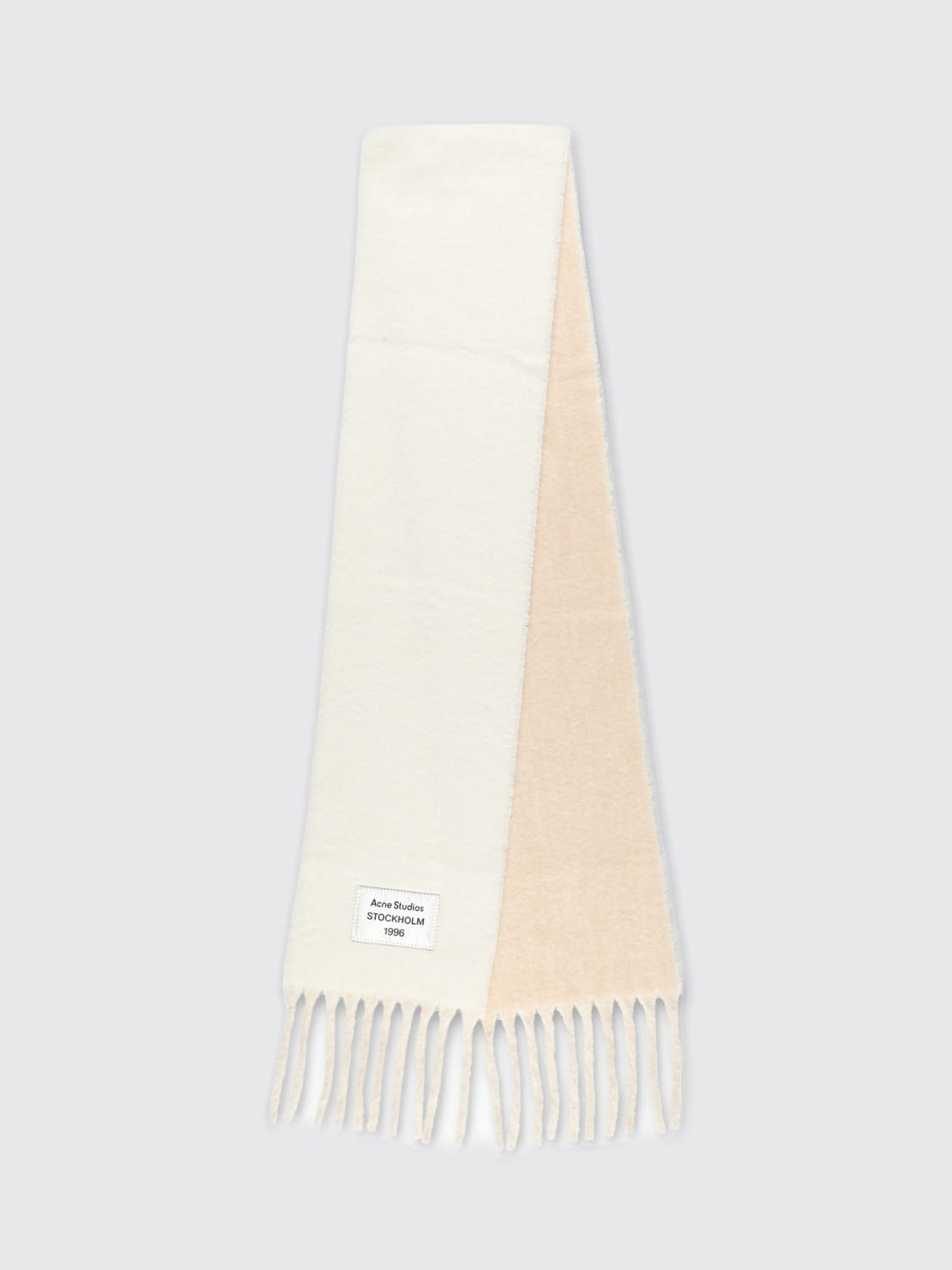 ACNE STUDIOS SCARF: Scarf men Acne Studios, White - Img 2