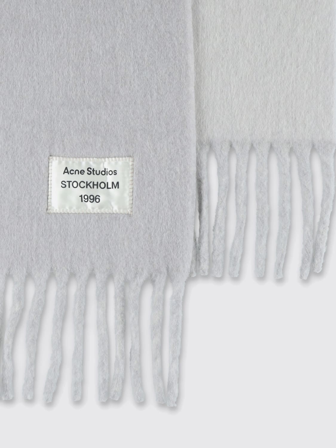 ACNE STUDIOS SCARF: Scarf men Acne Studios, Grey - Img 3