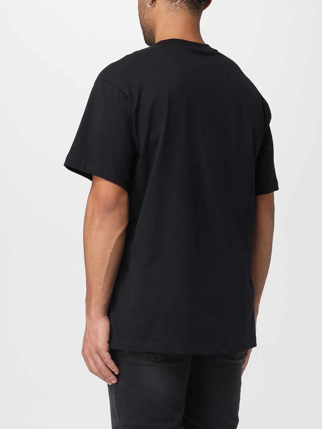 VERSACE JEANS COUTURE CAMISETA: Camiseta hombre Versace Jeans Couture, Negro - Img 2