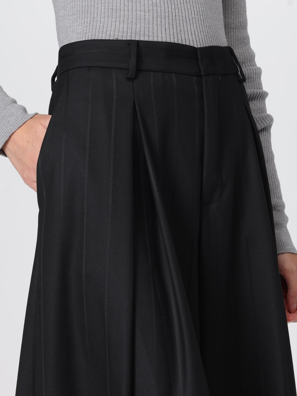 THE ANDAMANE HOSE: Hose damen Andamane, Schwarz - Img 3