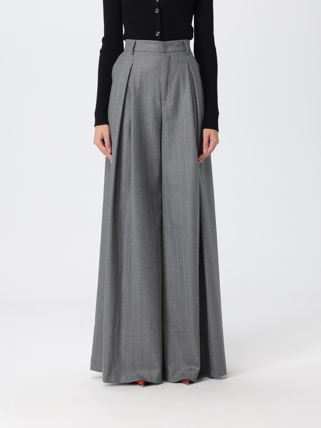 THE ANDAMANE PANTS: Pants woman Andamane, Grey - Img 1