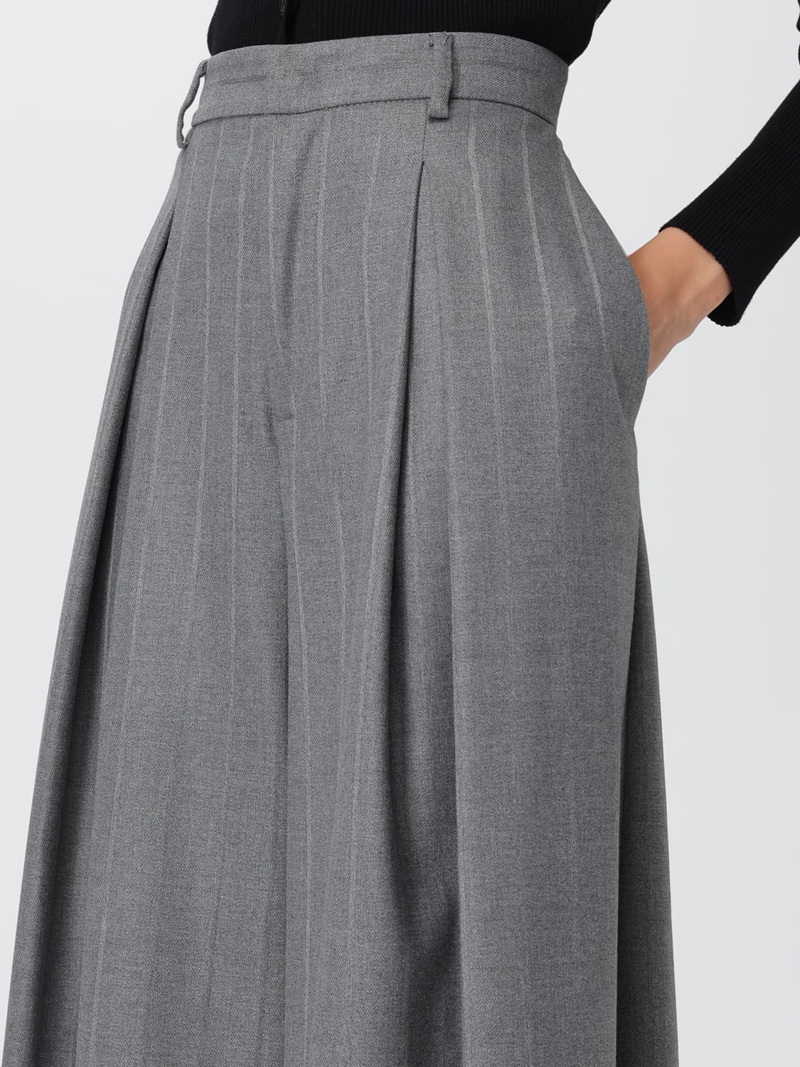 THE ANDAMANE PANTS: Pants woman Andamane, Grey - Img 4