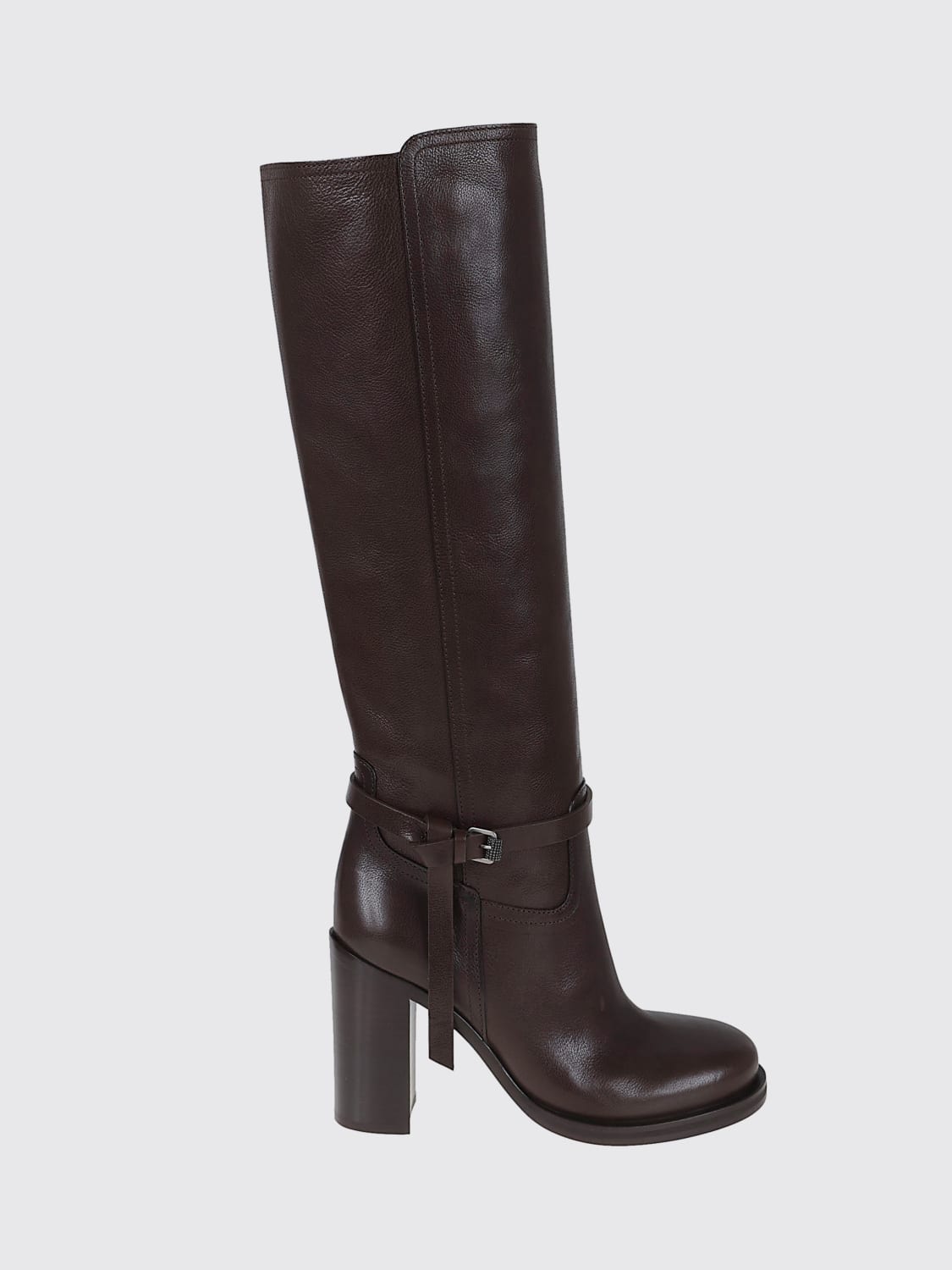 BRUNELLO CUCINELLI BOOTS: Shoes woman Brunello Cucinelli, Dark - Img 1