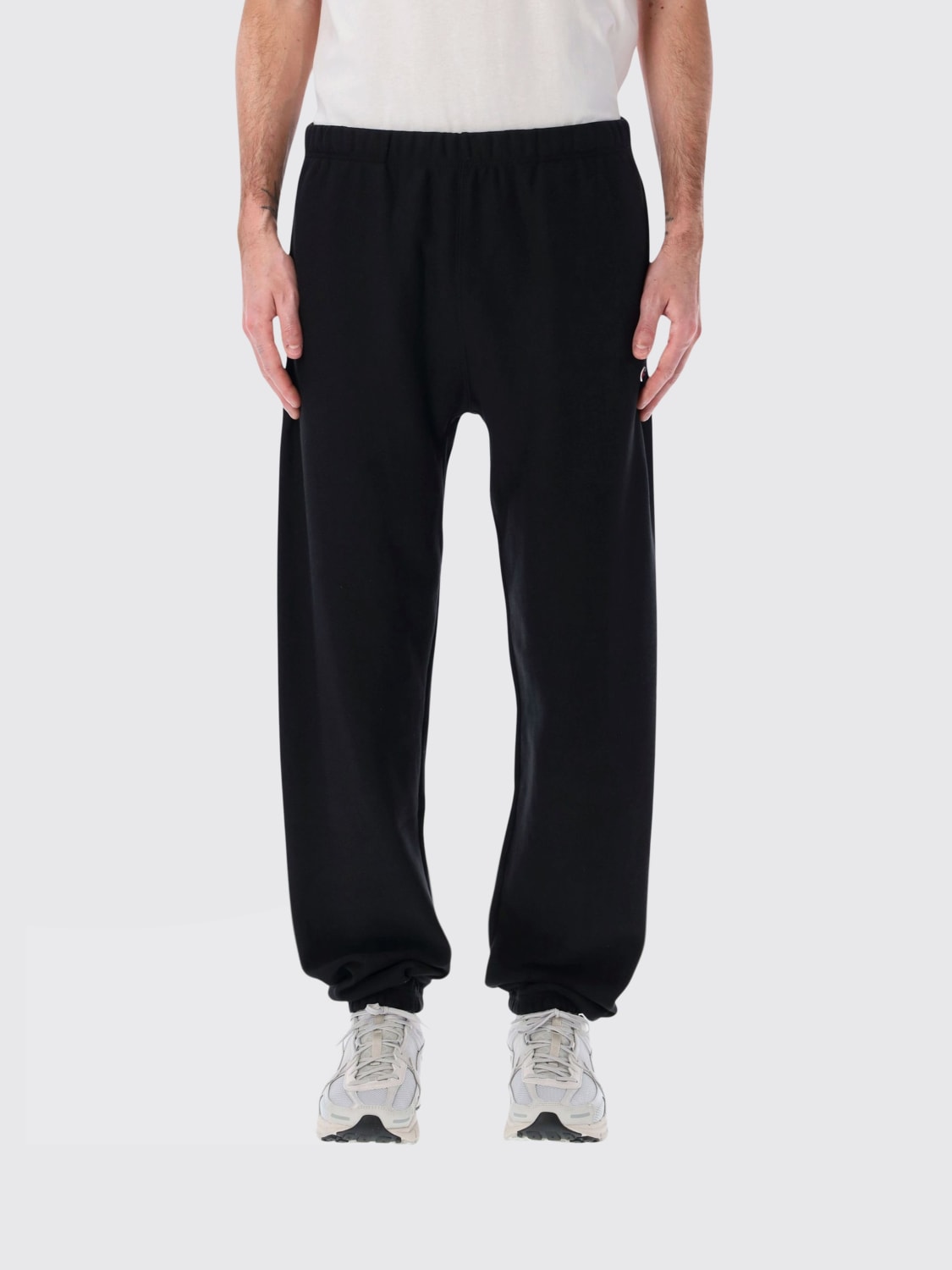 CHAMPION TROUSERS: Sweatshirt men Champion, Black - Img 1