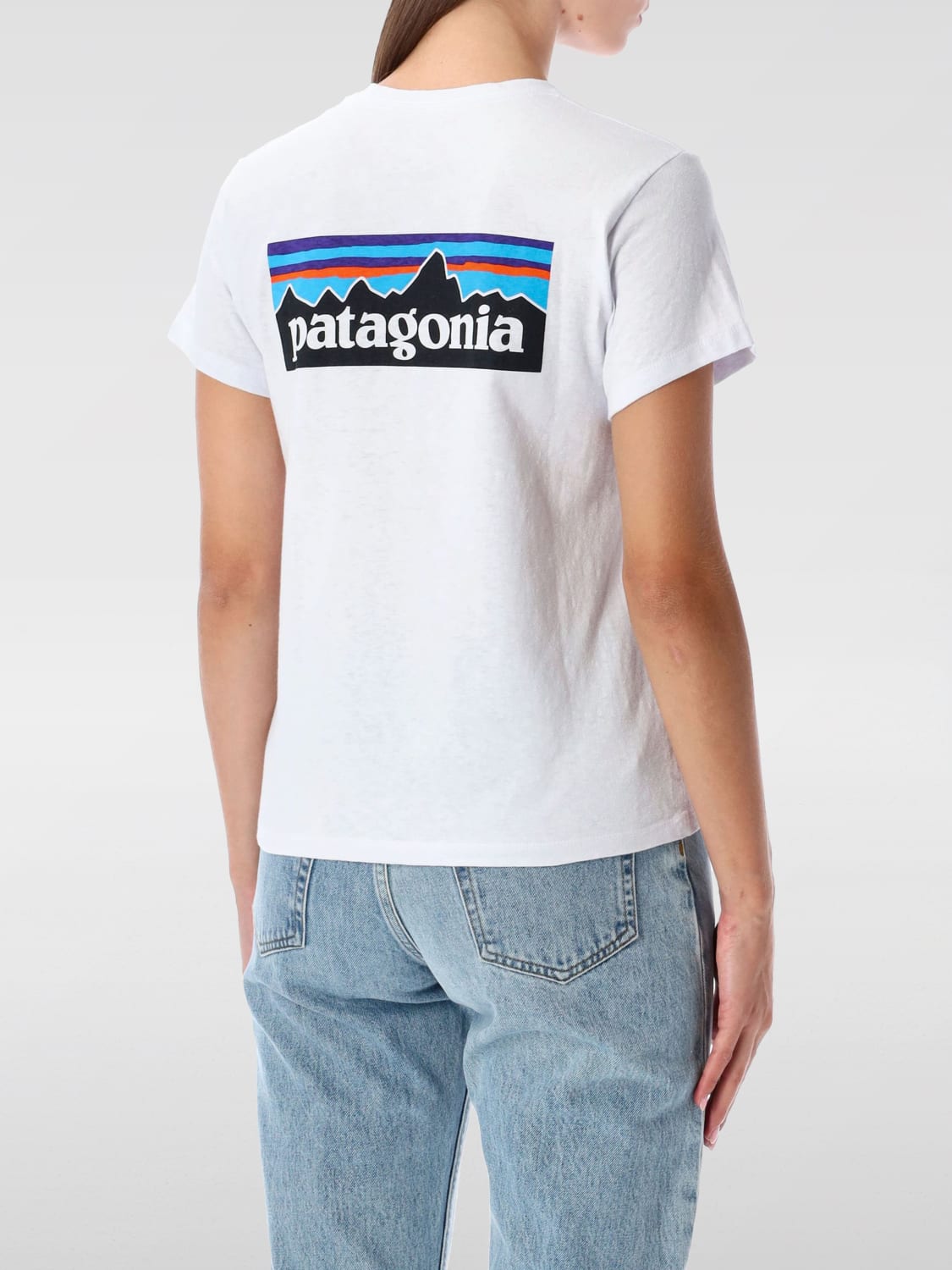 PATAGONIA CAMISETA: Camiseta mujer Patagonia, Blanco - Img 2
