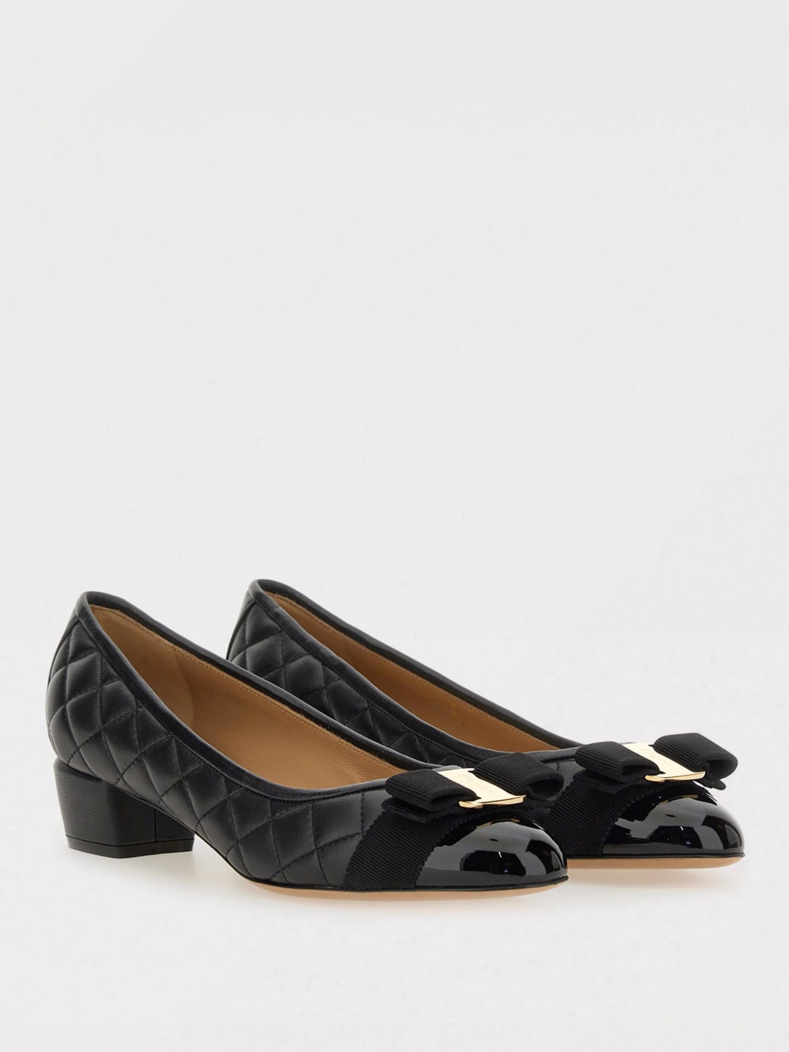 FERRAGAMO COURT SHOES: Court shoes woman Ferragamo, Black - Img 2