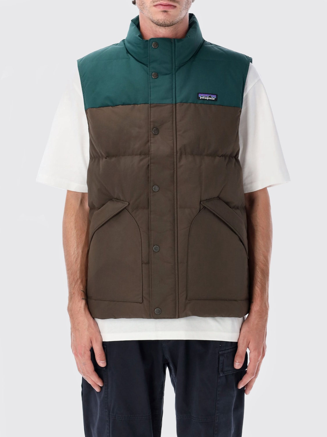 PATAGONIA SUIT VEST: Jacket men Patagonia, Brown - Img 1