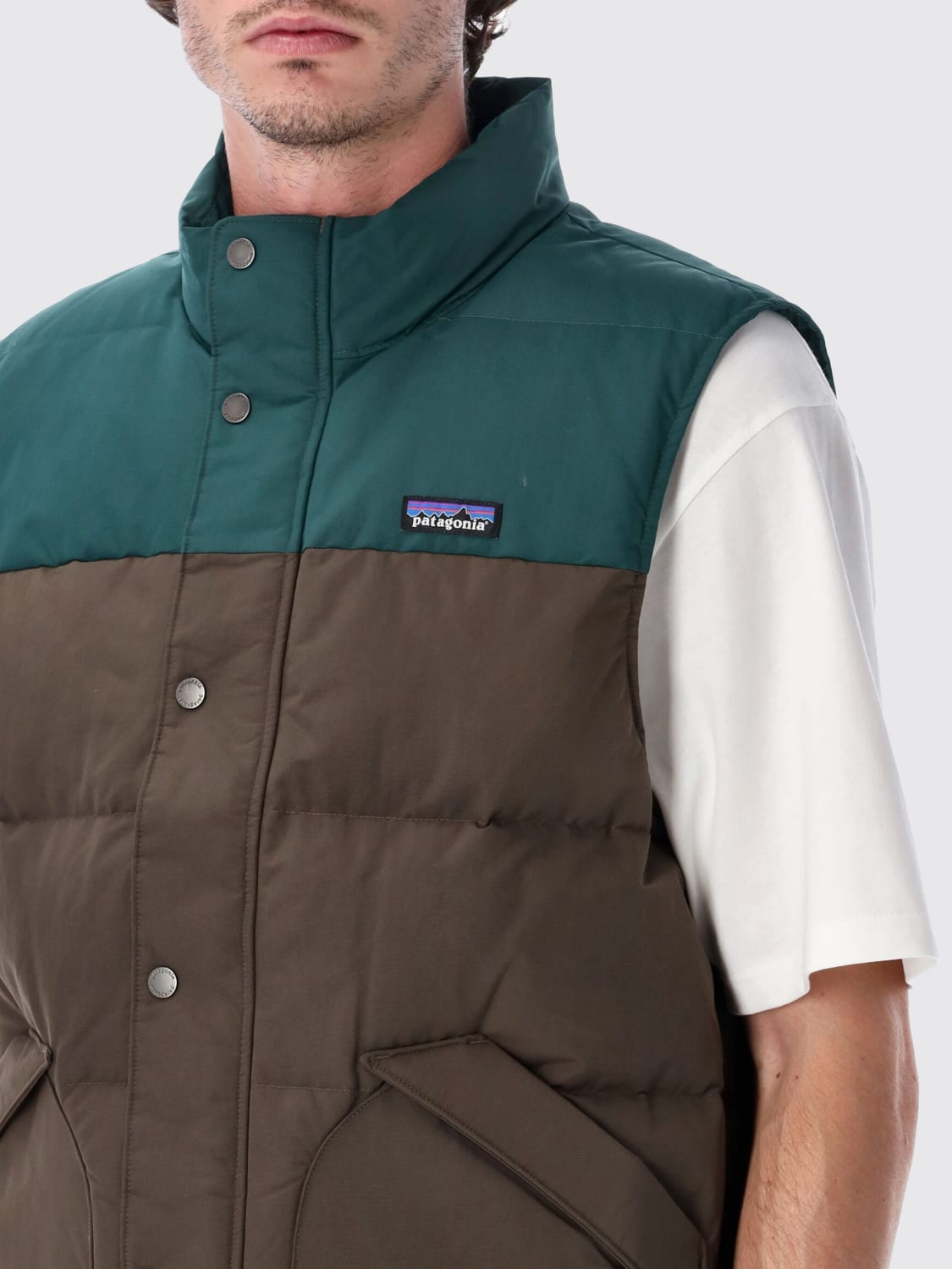 PATAGONIA SUIT VEST: Jacket men Patagonia, Brown - Img 3