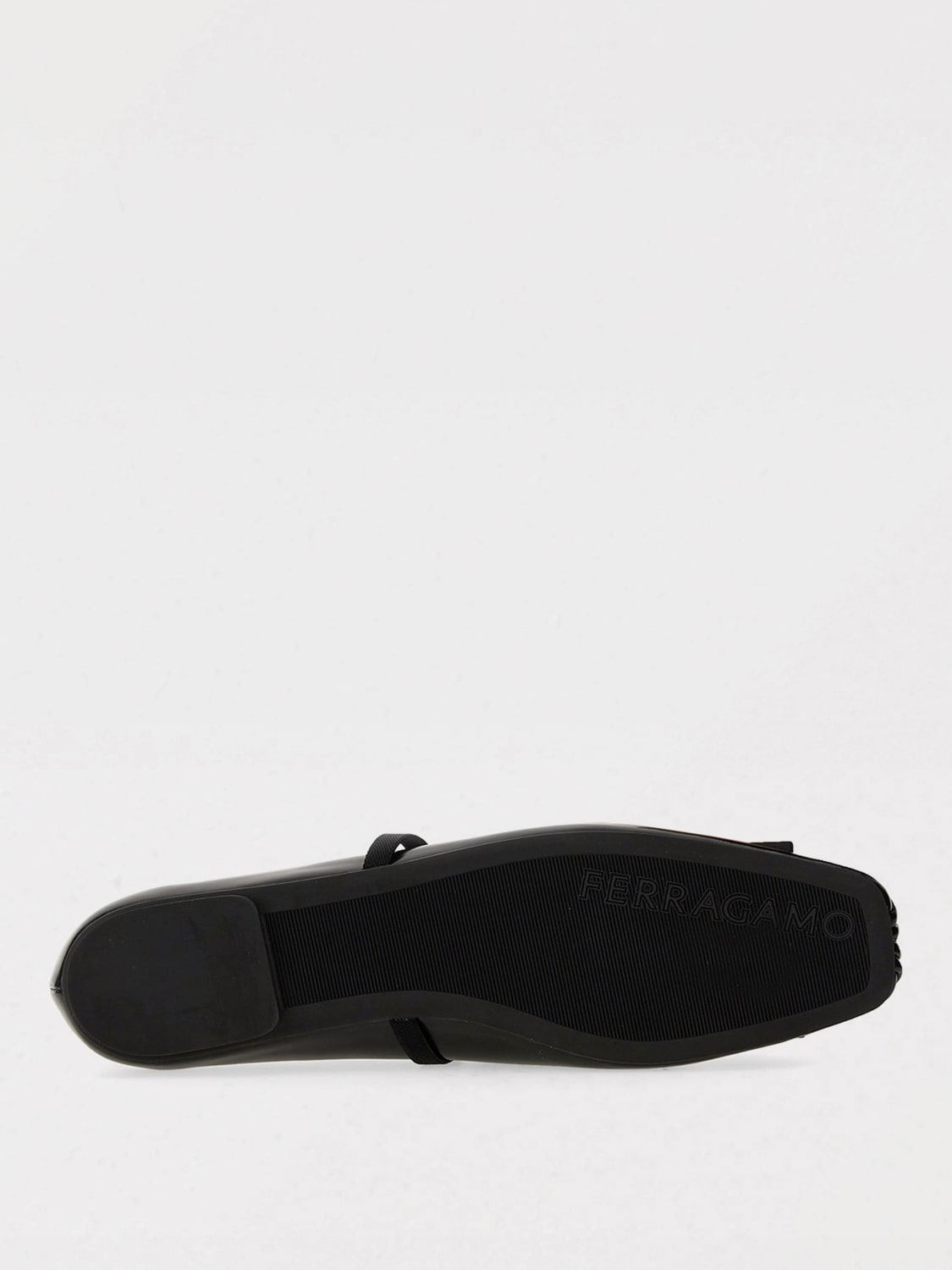 FERRAGAMO BALLET FLAT: Flat shoes woman Ferragamo, Black - Img 5