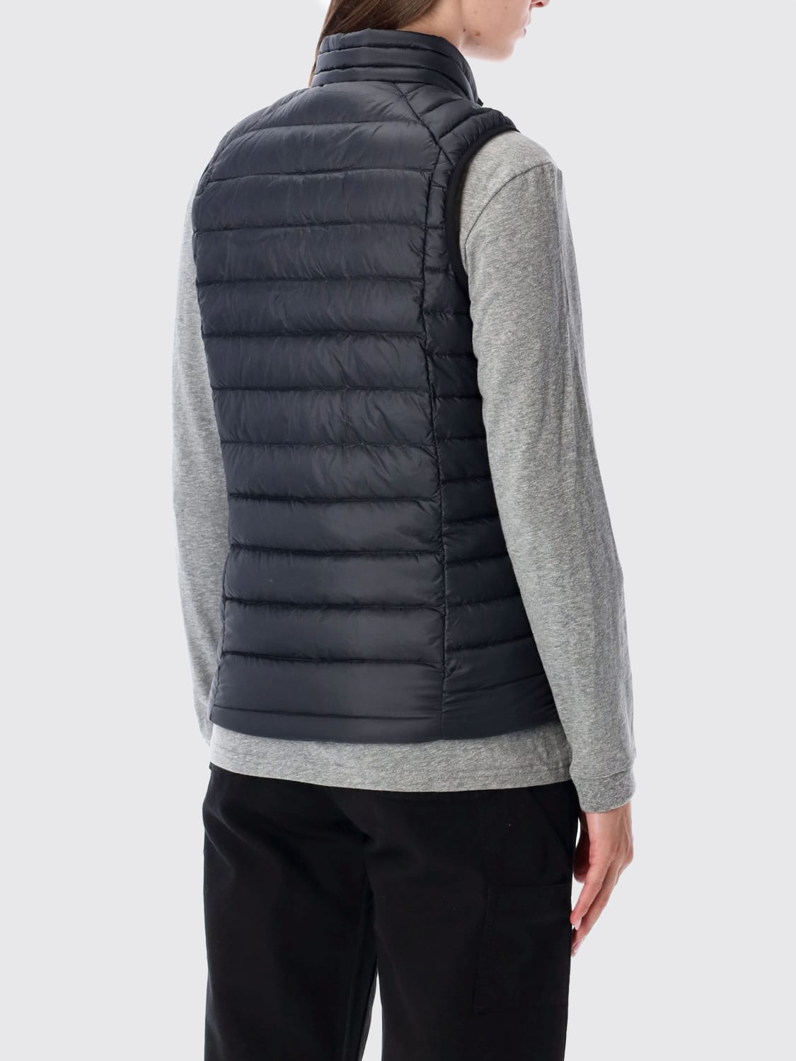 PATAGONIA WAISTCOAT: Patagonia quilted recycled nylon vest, Black - Img 2