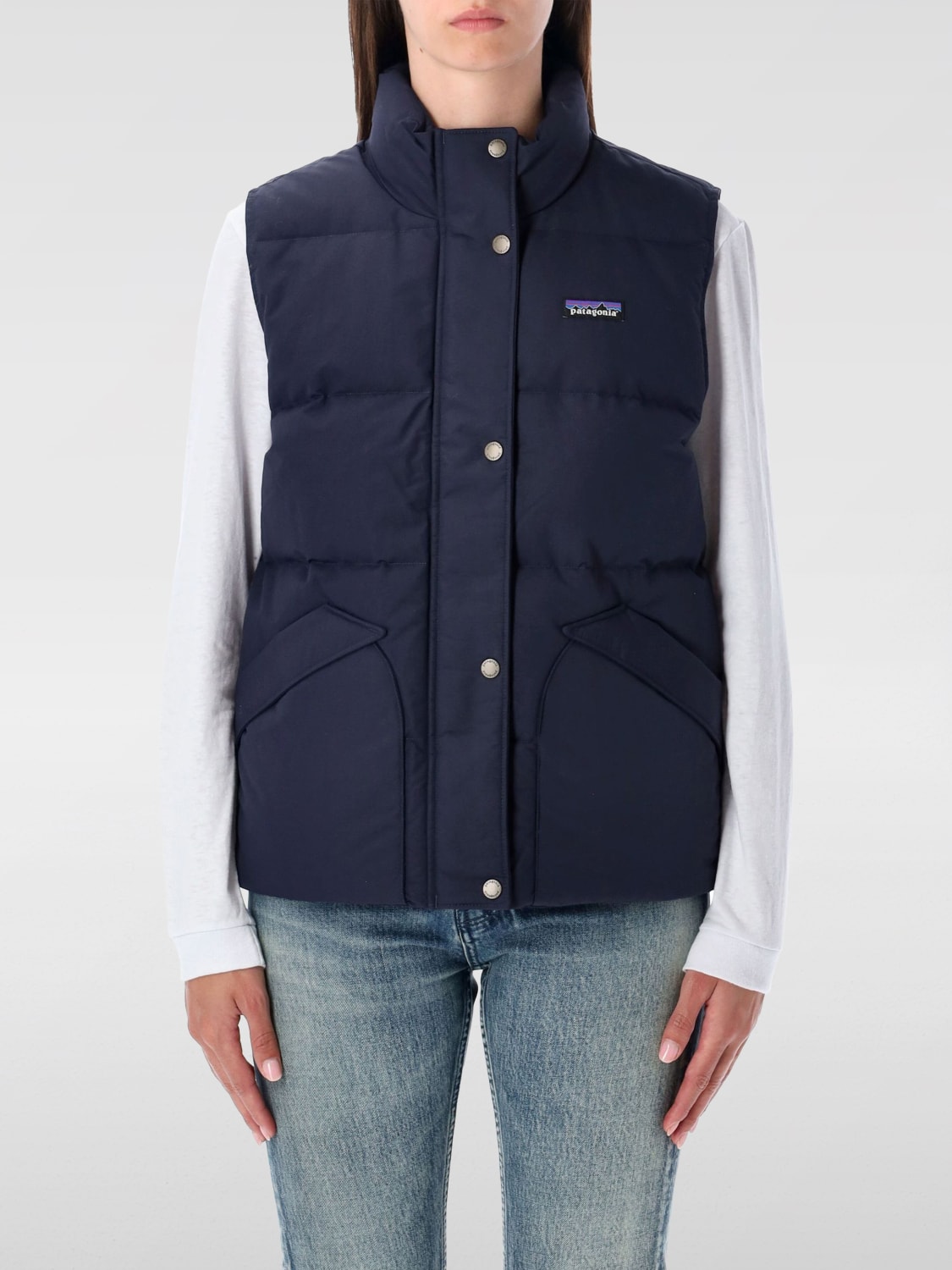 PATAGONIA WAISTCOAT: Jacket woman Patagonia, Blue - Img 1