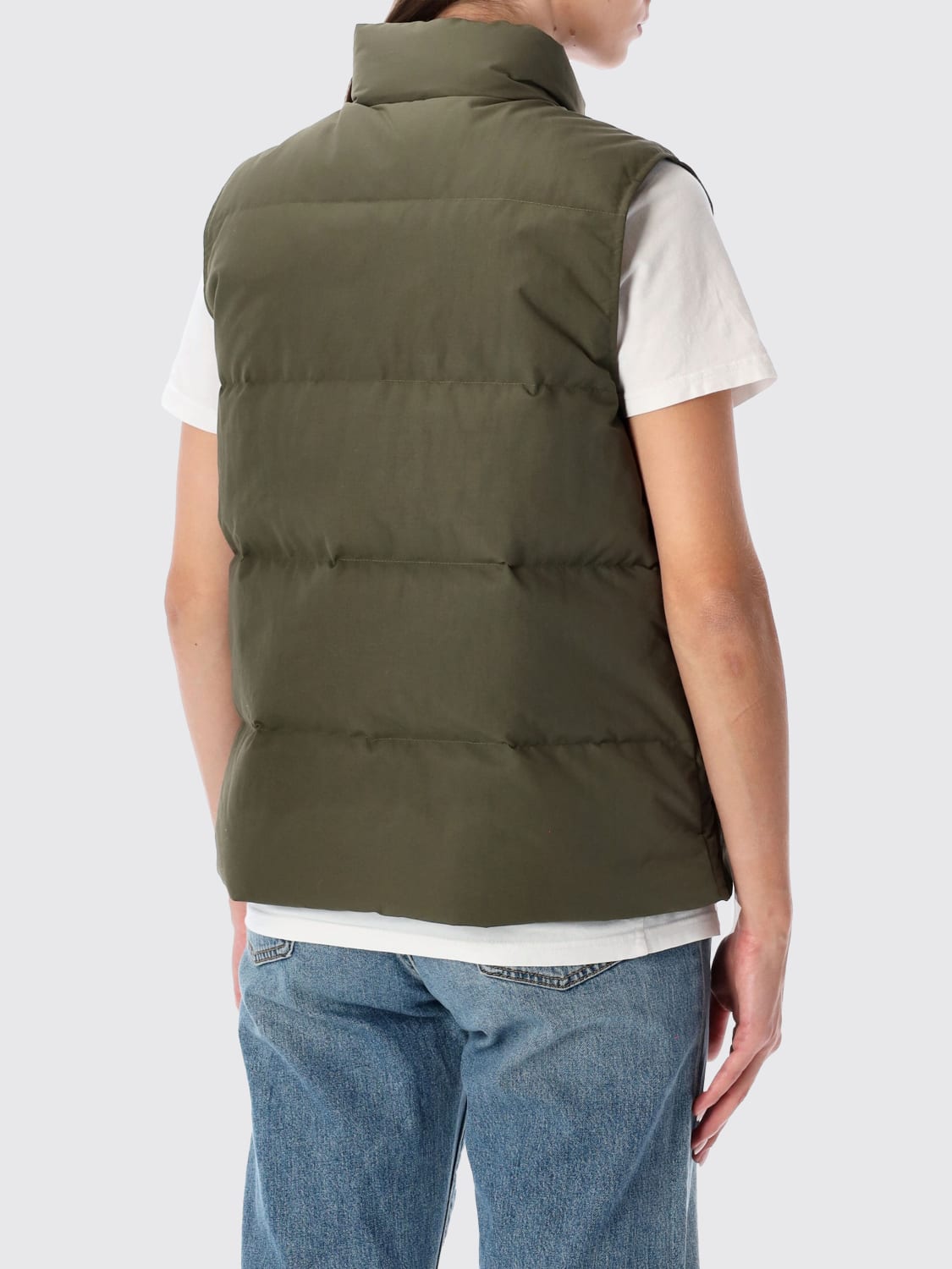 PATAGONIA GILET: Gilet Patagonia in nylon riciclato, Verde - Img 2