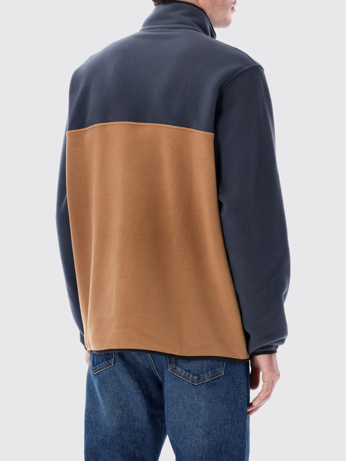 PATAGONIA 毛衣: 外套 男士 Patagonia, 棕色 - Img 2