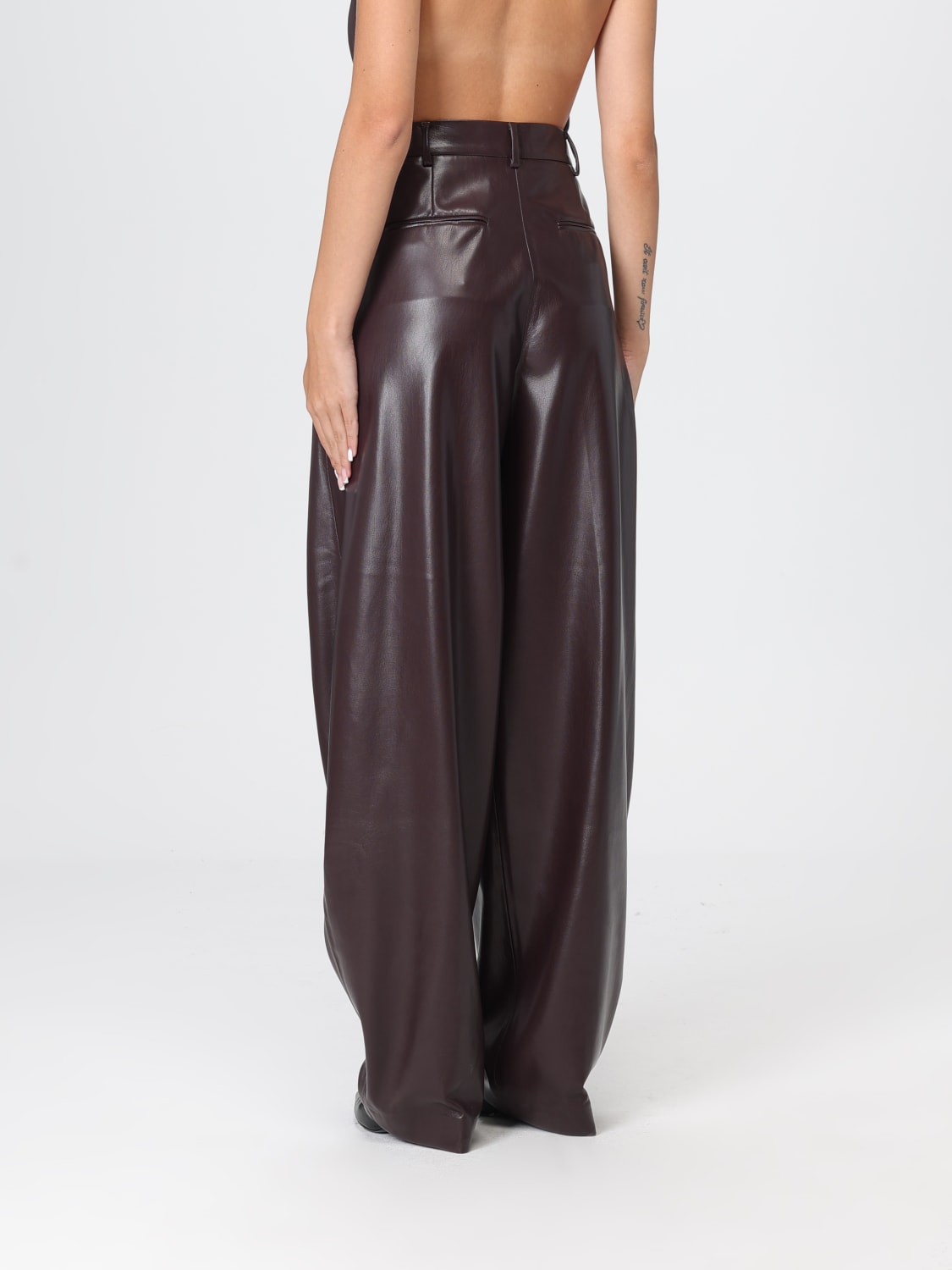 THE ANDAMANE PANTALONES: Pantalón mujer Andamane, Vino - Img 3