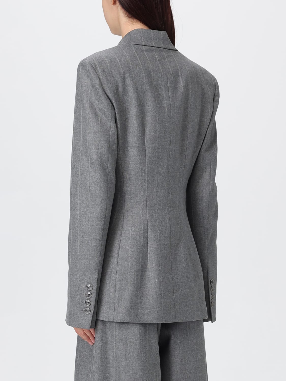 THE ANDAMANE JACKET: Blazer woman Andamane, Grey - Img 3