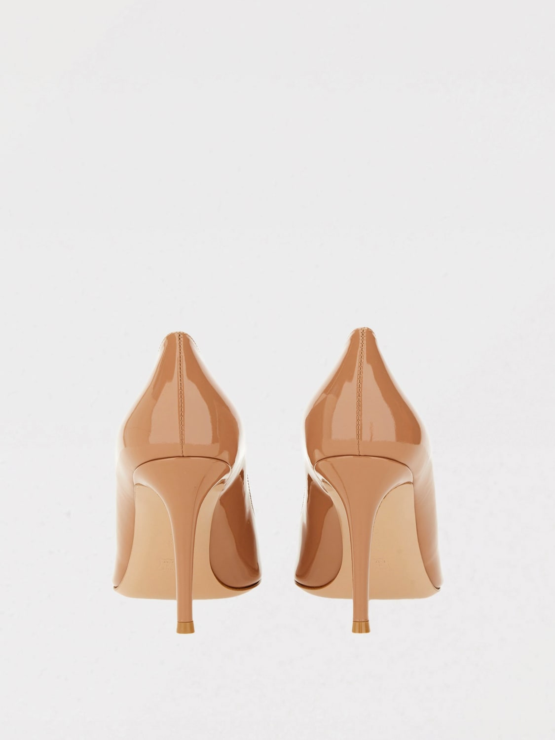 GIANVITO ROSSI DÉCOLLETÉ: Décolleté Gianvito Rossi in vernice , Nudo - Img 3