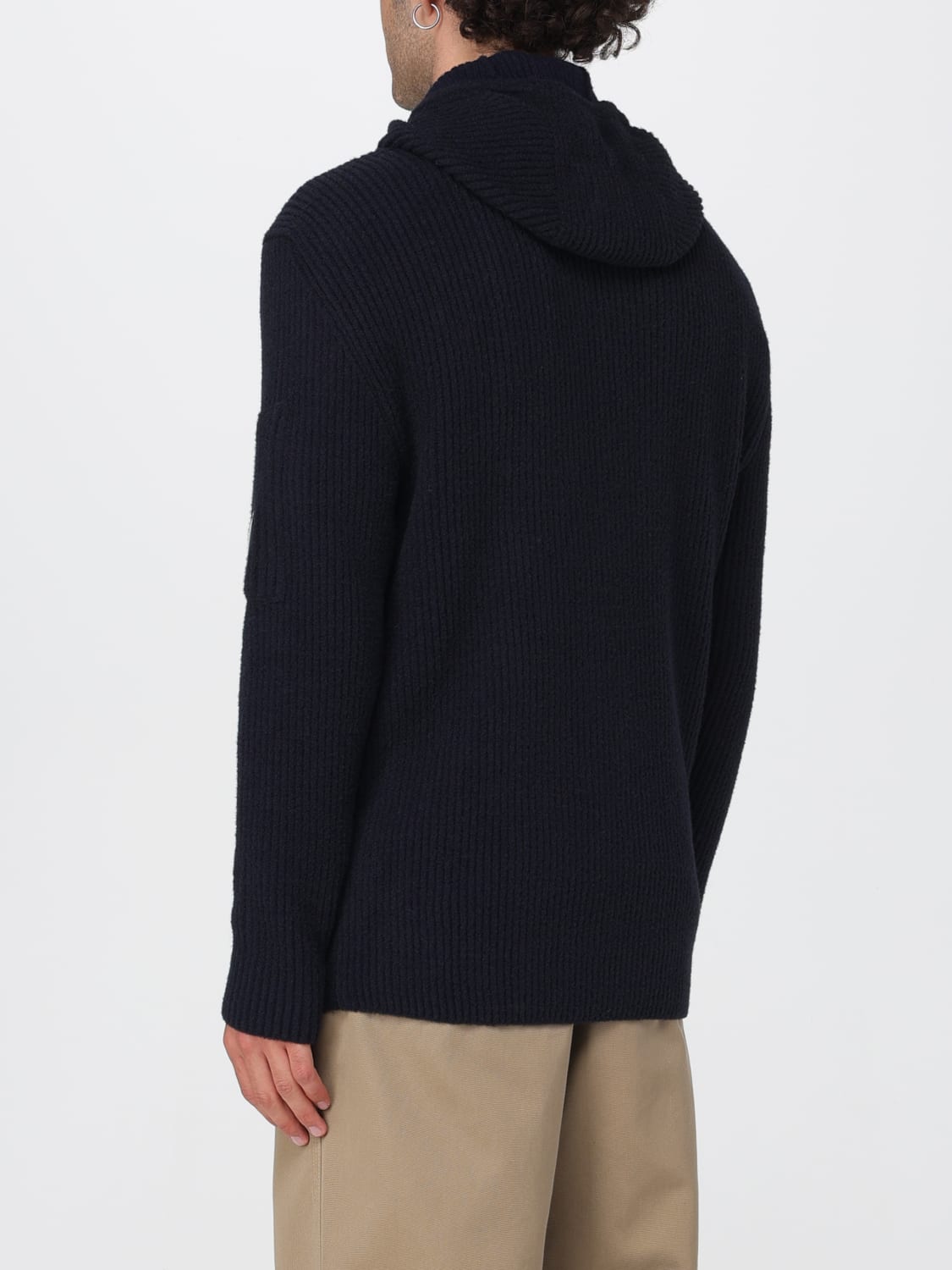 C.P. COMPANY SWEATER: Sweater men C.P. Company, Blue - Img 2