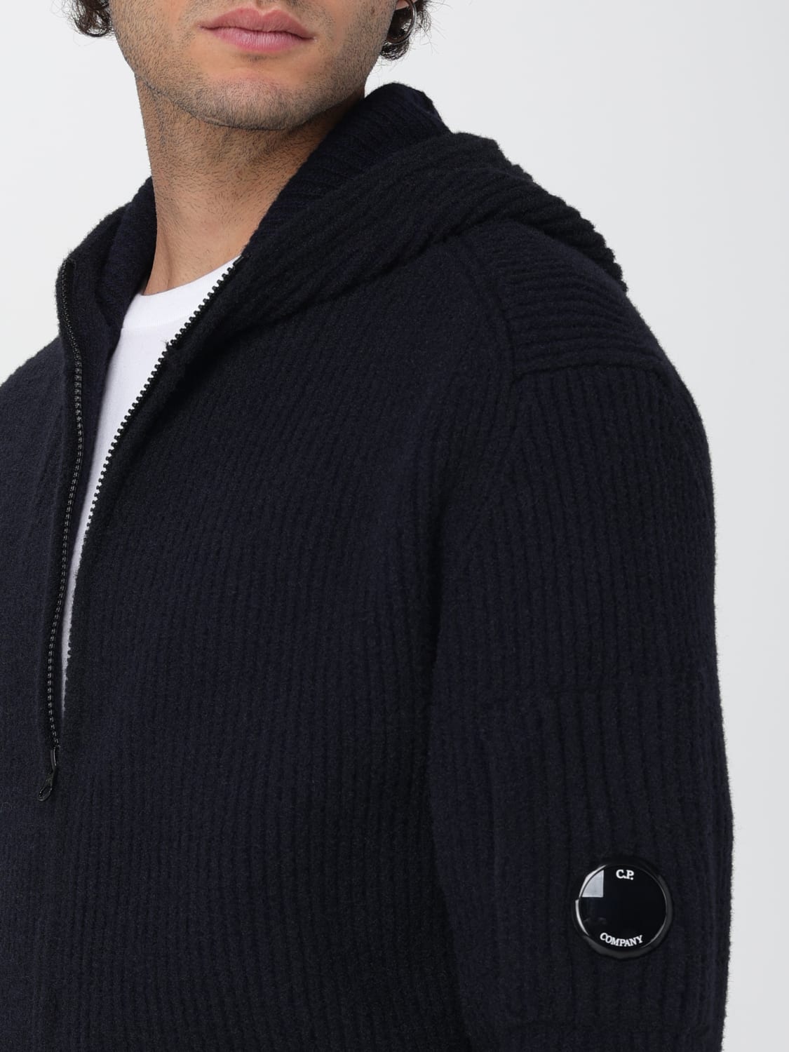 C.P. COMPANY SWEATER: Sweater men C.P. Company, Blue - Img 4