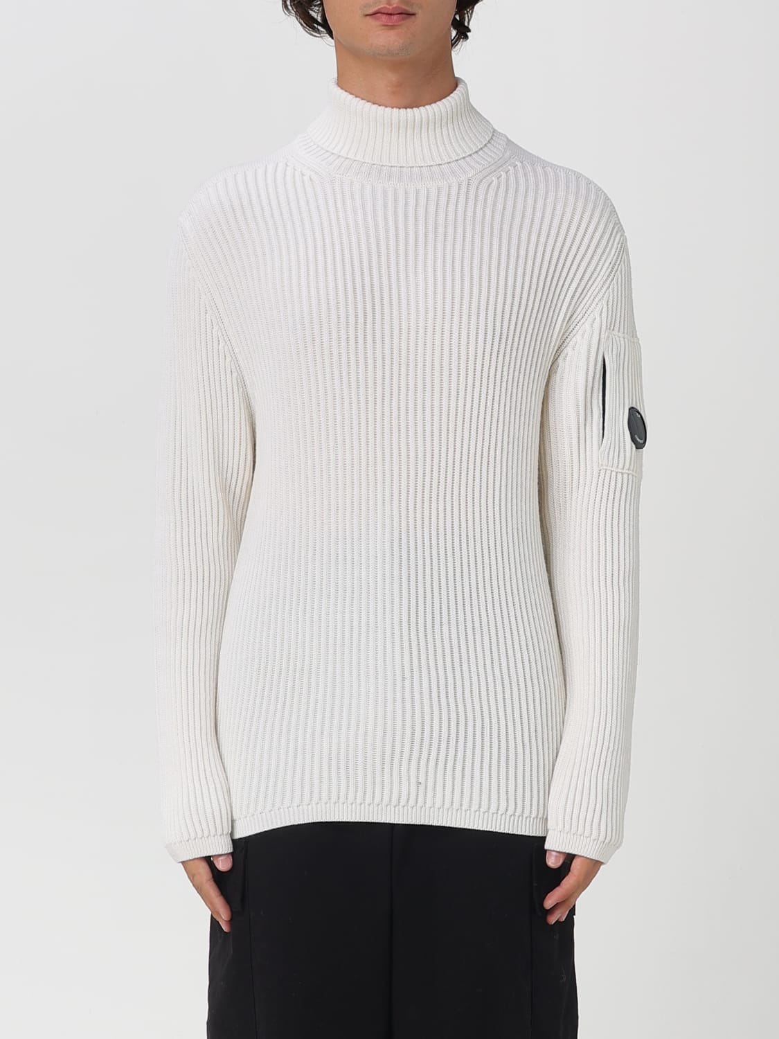 C.P. COMPANY SWEATER: Sweater men C.P. Company, White - Img 1