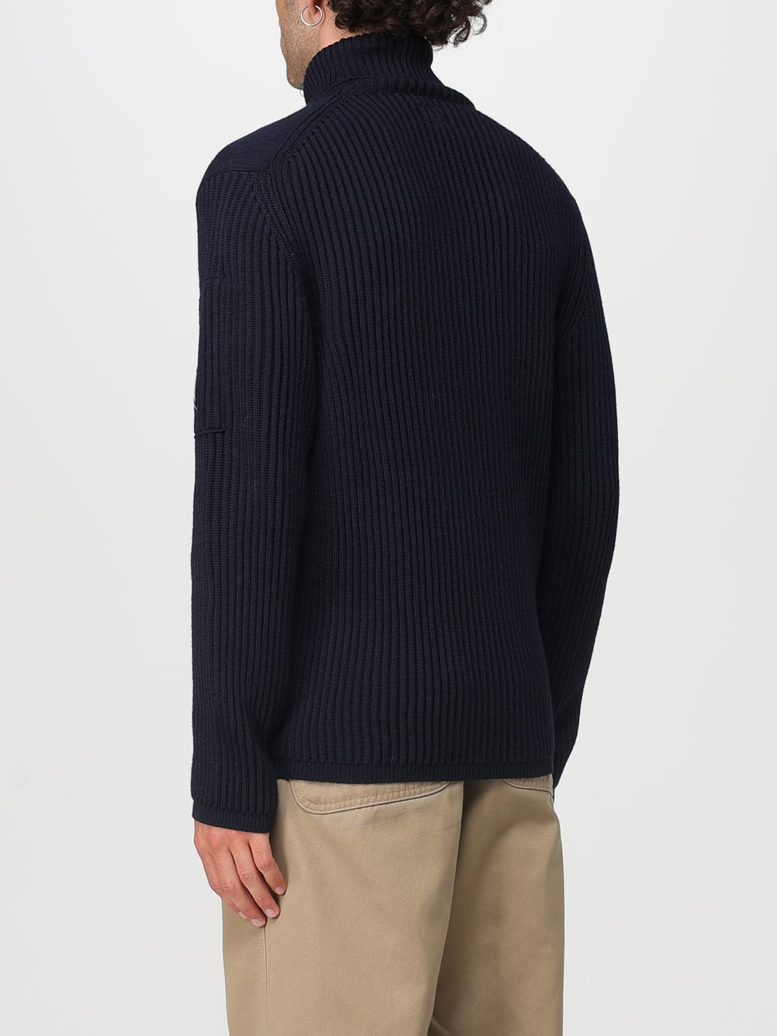 C.P. COMPANY SWEATER: Sweater men C.P. Company, Blue - Img 2