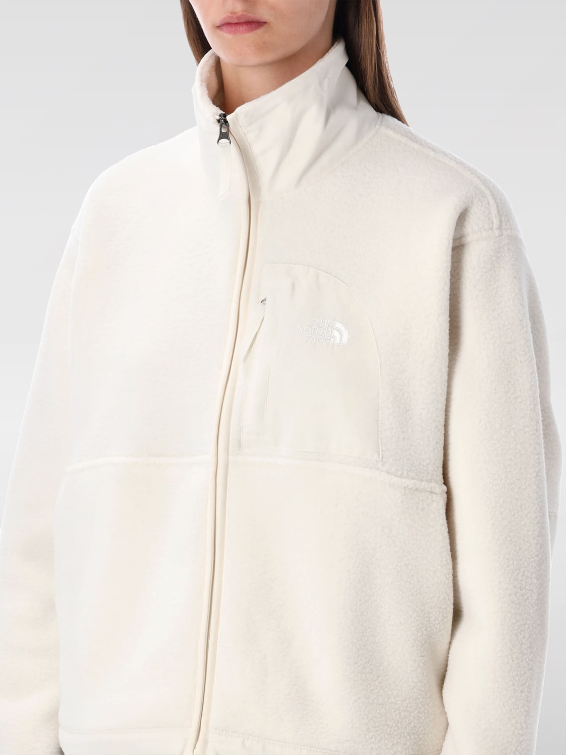 THE NORTH FACE JACKET: Coat woman The North Face, White - Img 3