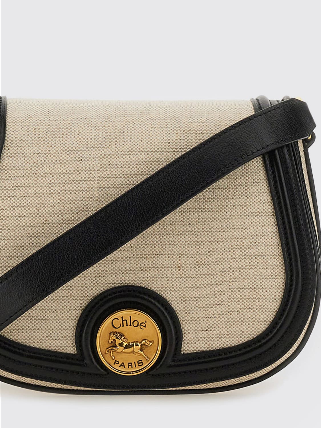 CHLOÉ MINI BOLSO: Bolso de hombro mujer ChloÉ, Negro - Img 3