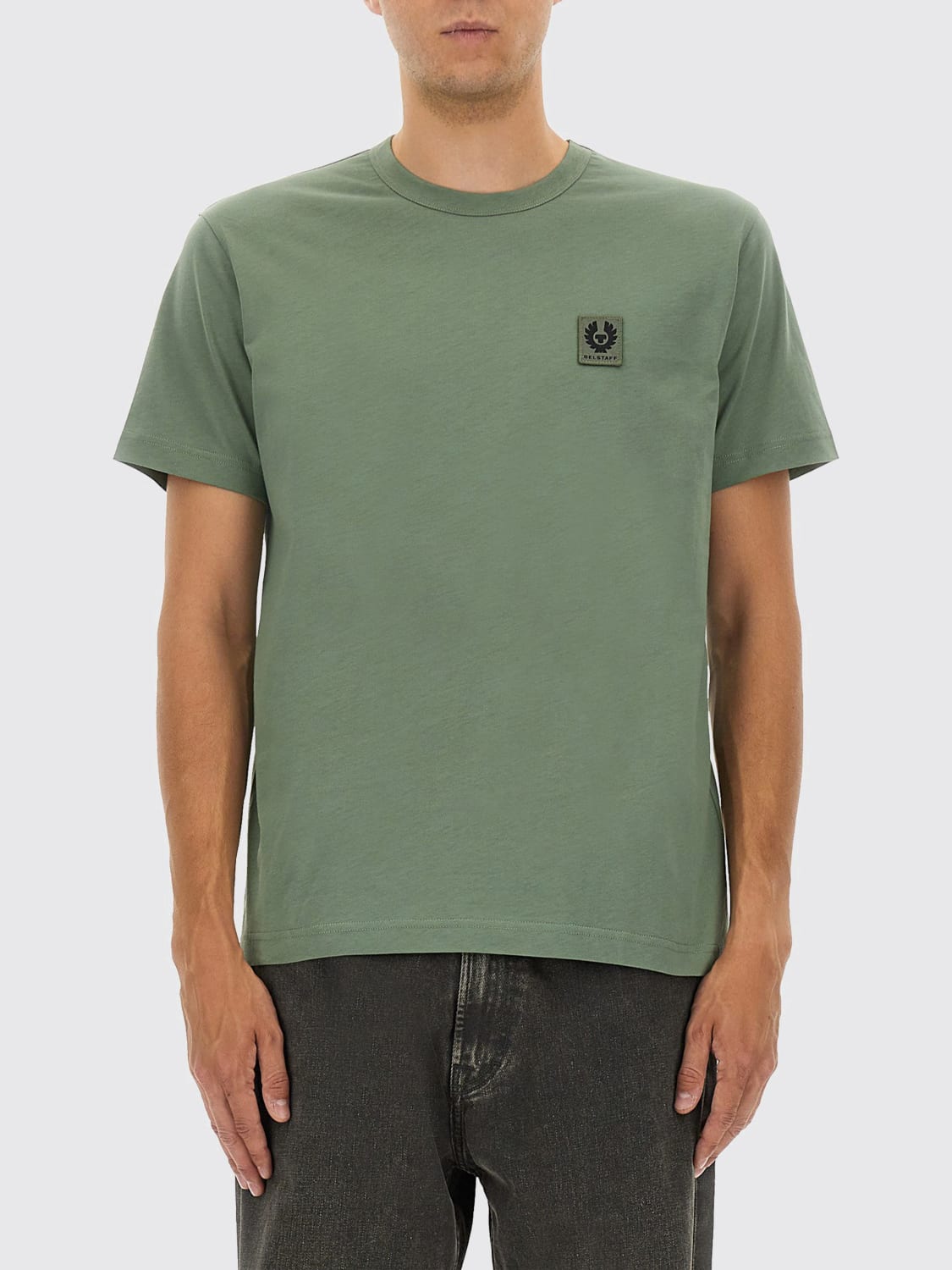 BELSTAFF T-SHIRT: T-shirt men Belstaff, Green - Img 1