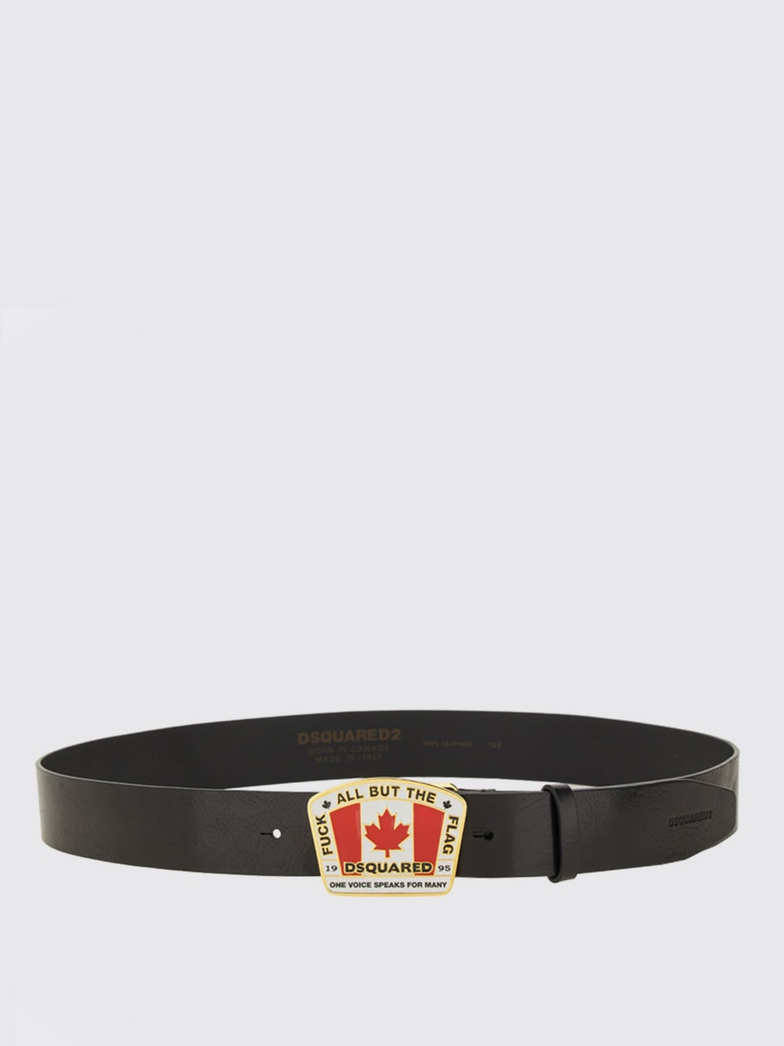 DSQUARED2 BELT: Belt men Dsquared2, Black - Img 1