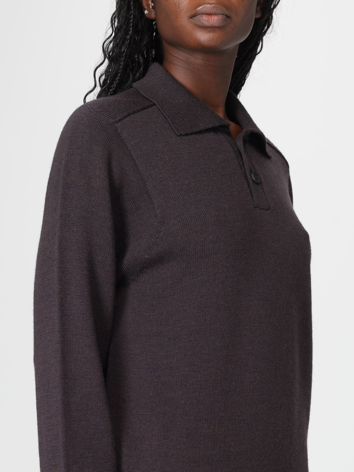 STUDIO NICHOLSON PULLOVER: Pullover damen Studio Nicholson, Braun - Img 4