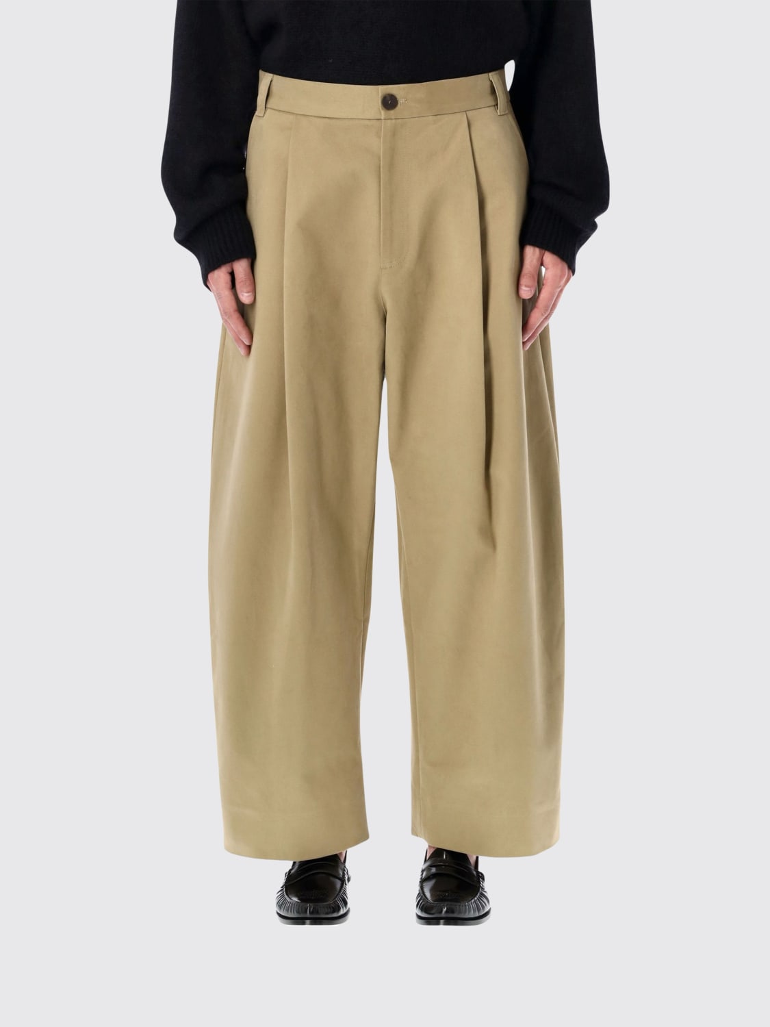 STUDIO NICHOLSON HOSE: Hose herren Studio Nicholson, Braun - Img 1