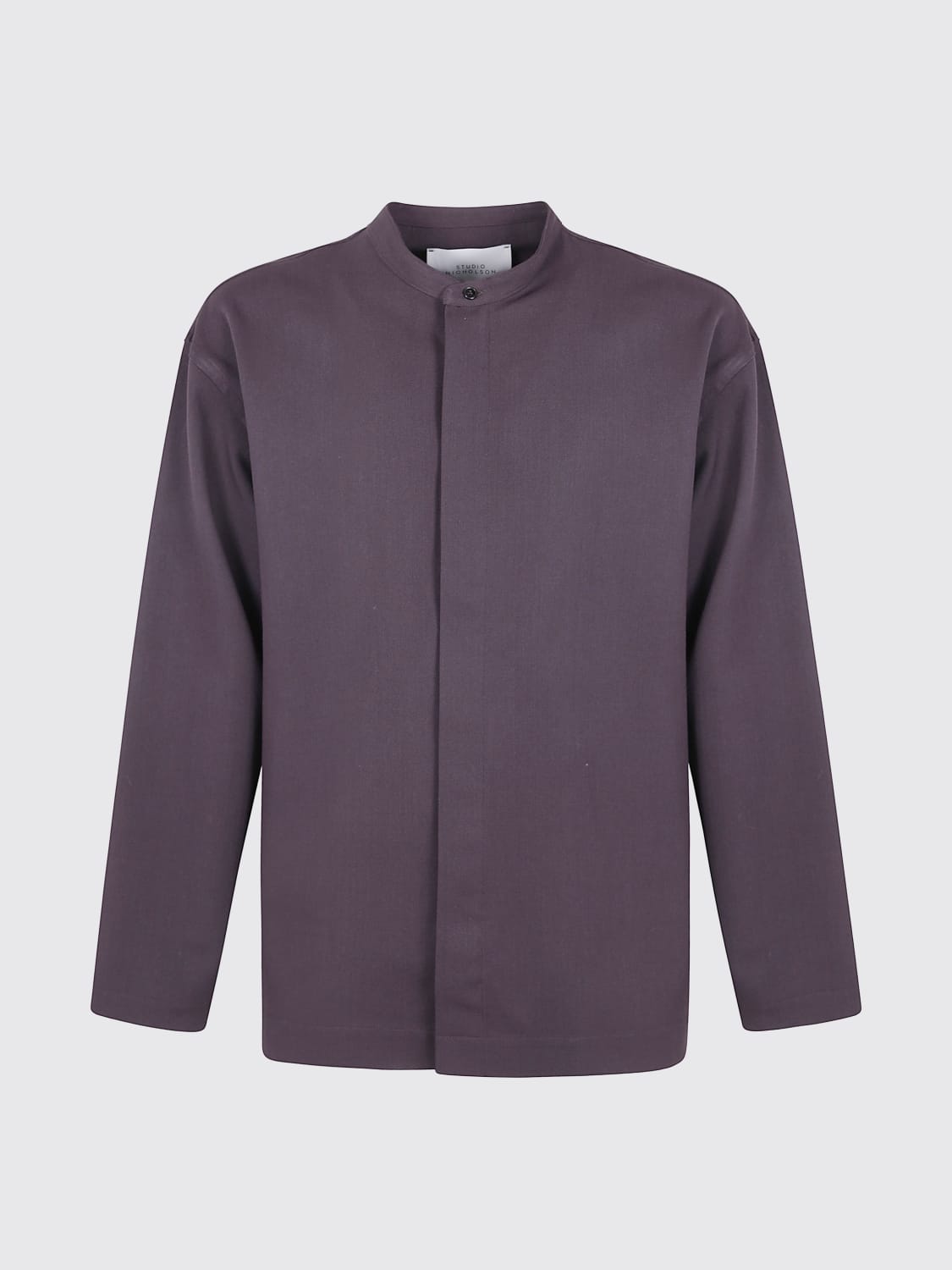 STUDIO NICHOLSON SHIRT: Shirt men Studio Nicholson, Brown - Img 1