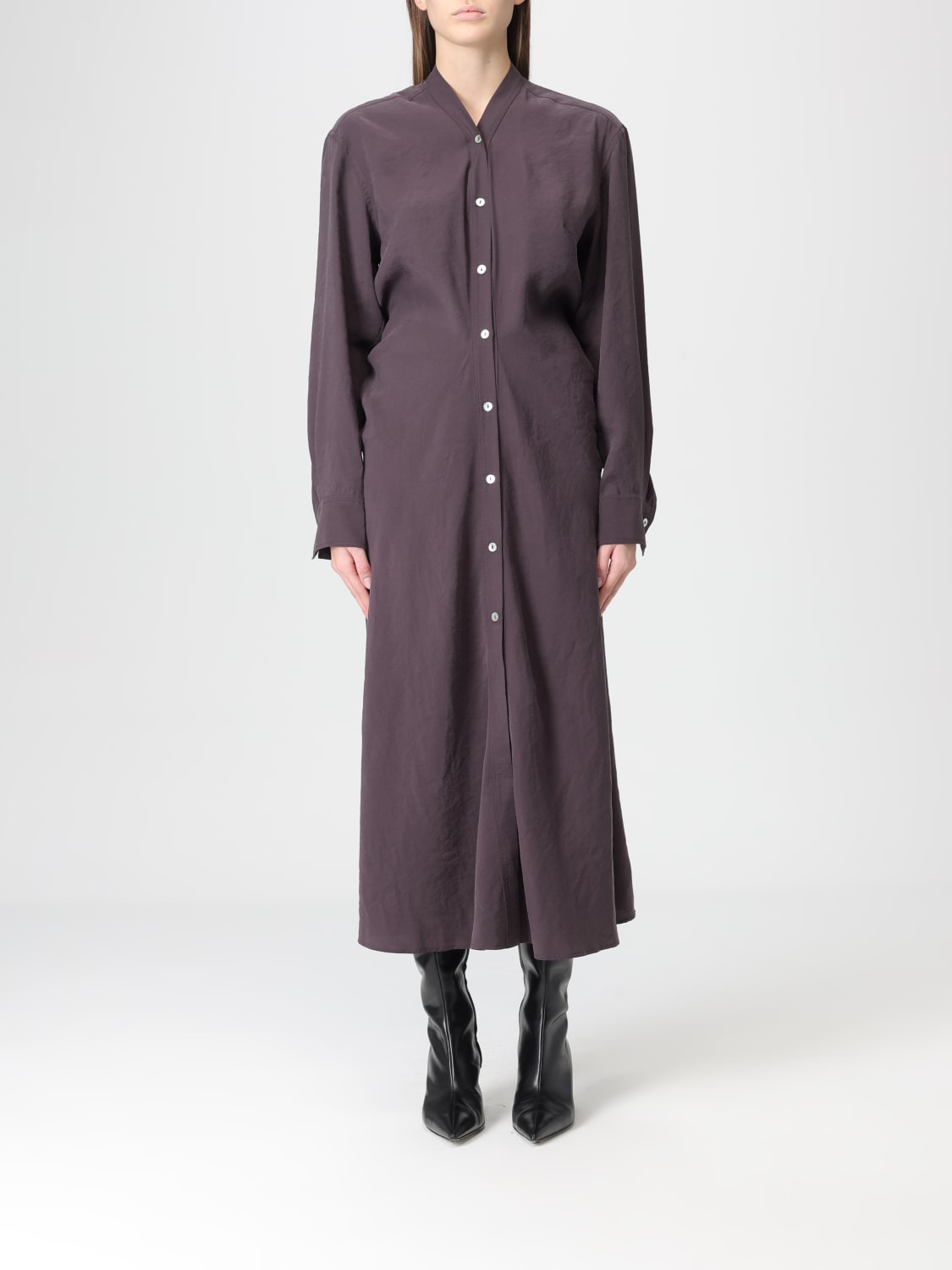 STUDIO NICHOLSON ROBE: Robes femme Studio Nicholson, Marron - Img 1