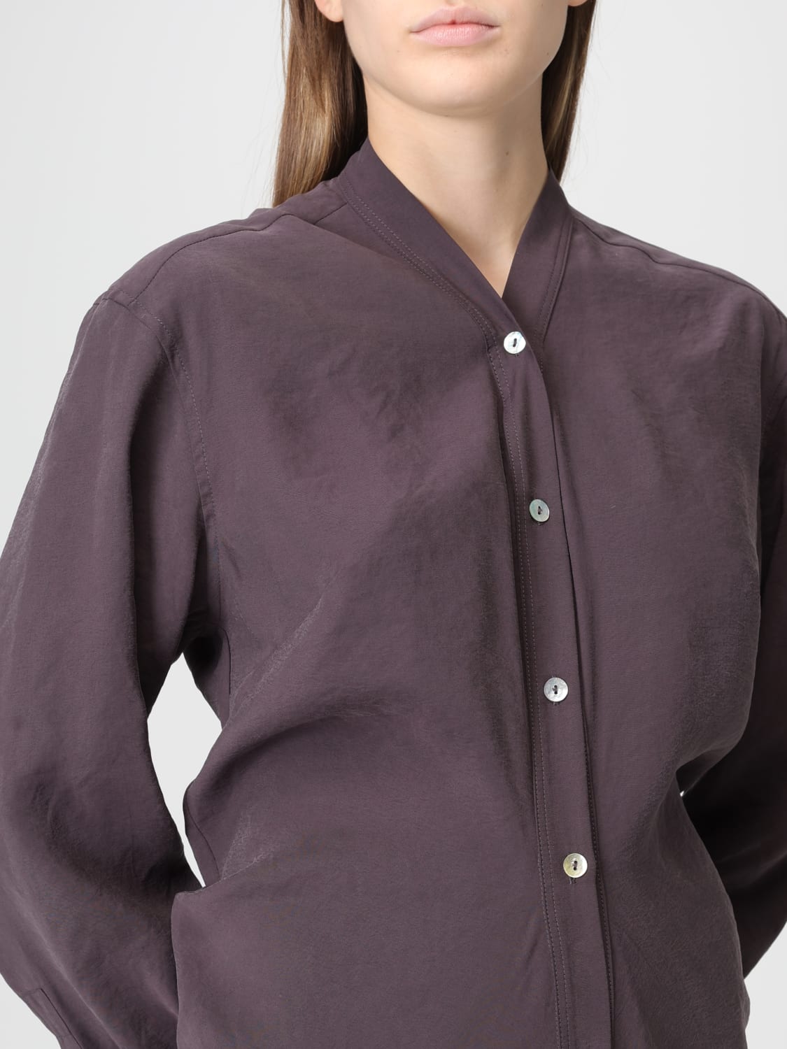 STUDIO NICHOLSON ROBE: Robes femme Studio Nicholson, Marron - Img 3