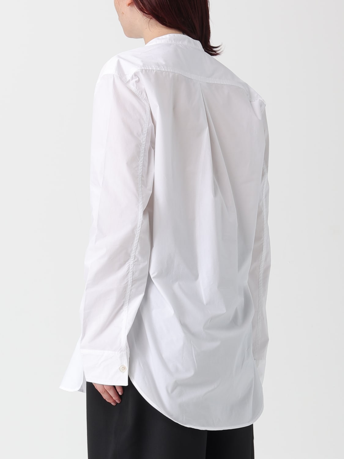 STUDIO NICHOLSON TOP: Shirt woman Studio Nicholson, White - Img 2