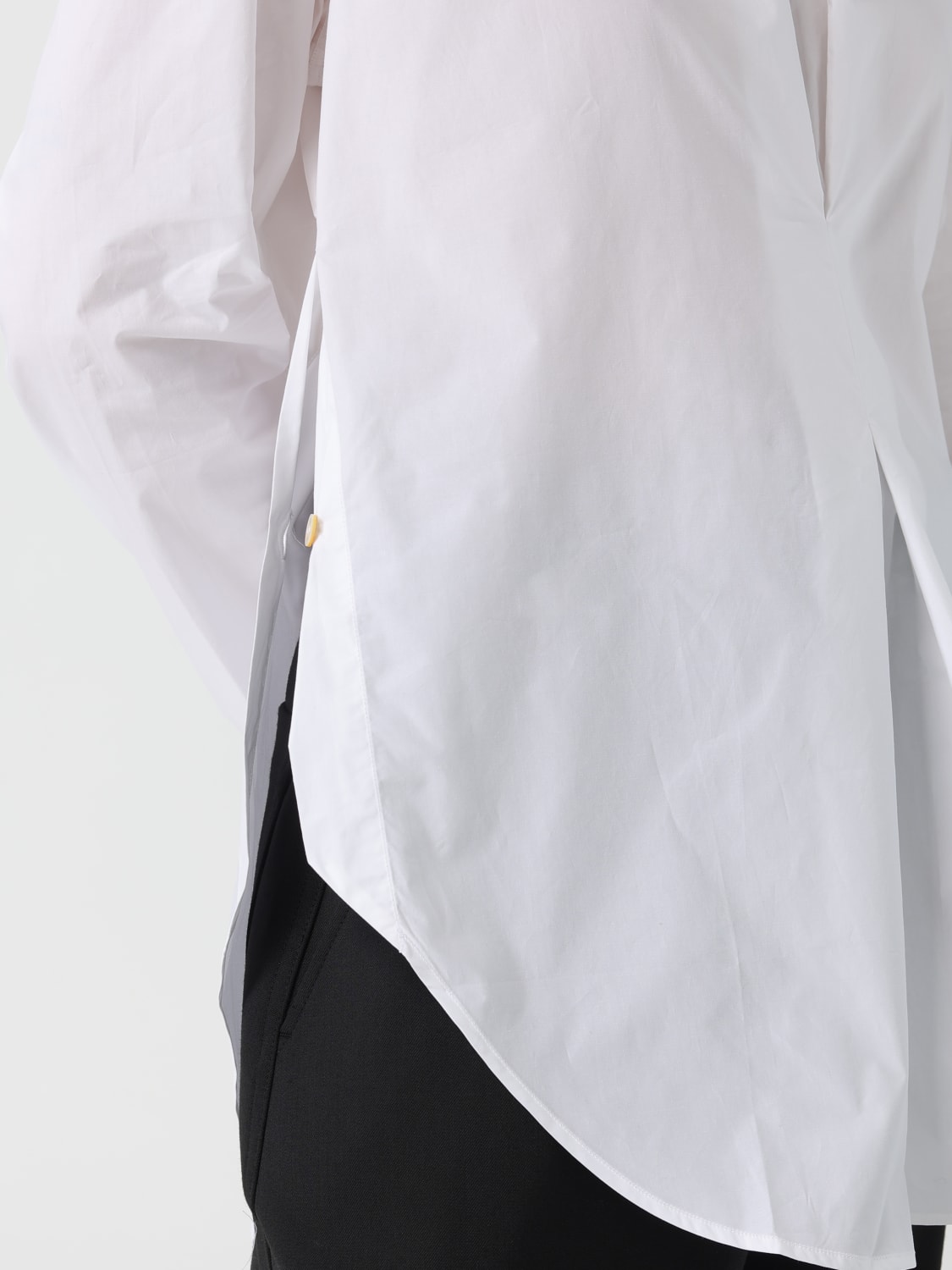 STUDIO NICHOLSON TOP: Shirt woman Studio Nicholson, White - Img 3