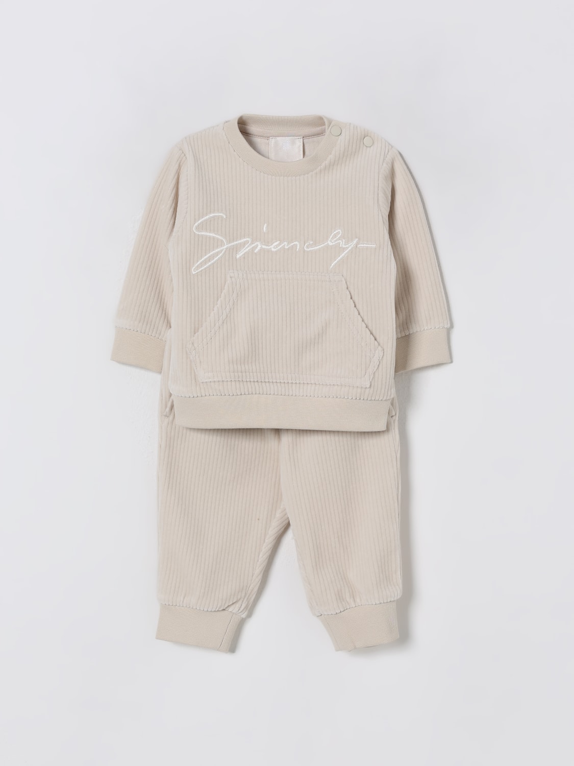 GIVENCHY JUMPSUIT: Tracksuits kids Givenchy, Beige - Img 1