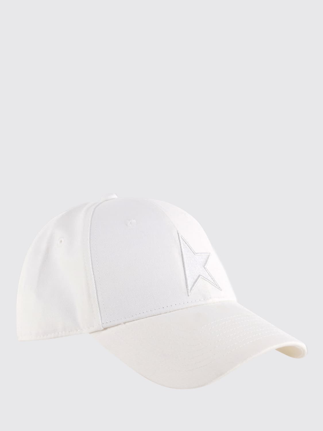 GOLDEN GOOSE HAT: Hat men Golden Goose, White - Img 1