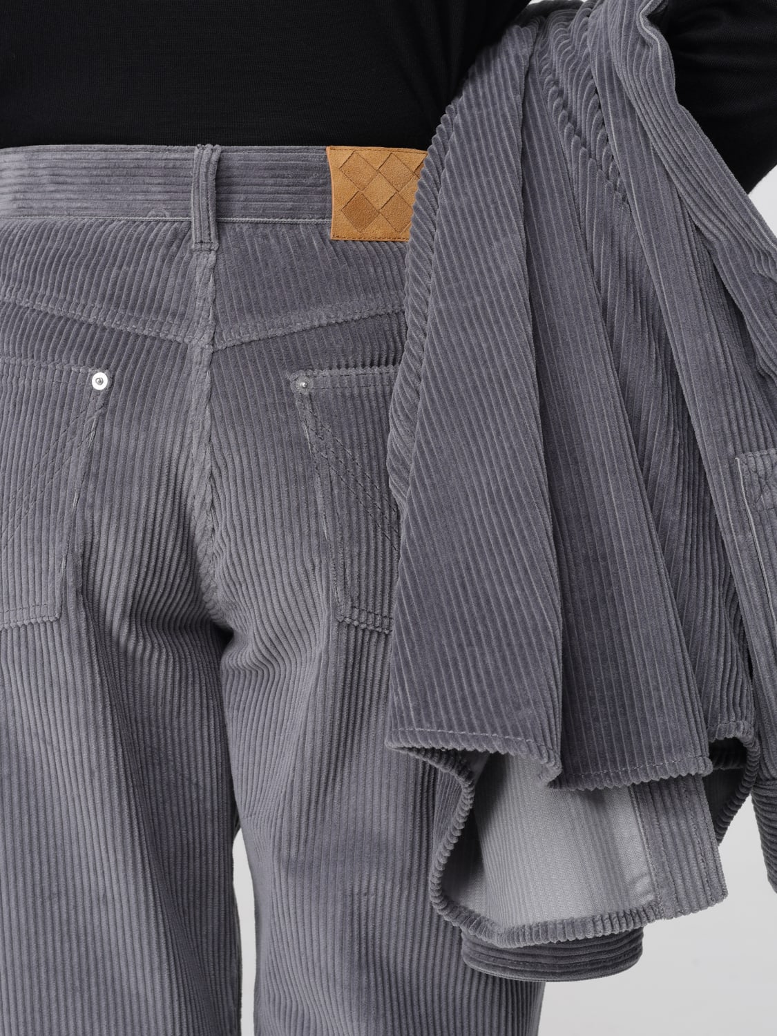 BOTTEGA VENETA PANTS: Pants men Bottega Veneta, Grey - Img 5