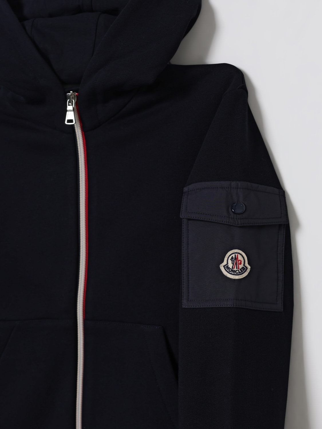 MONCLER JERSEY: Jersey niños Moncler, Azul Oscuro - Img 3