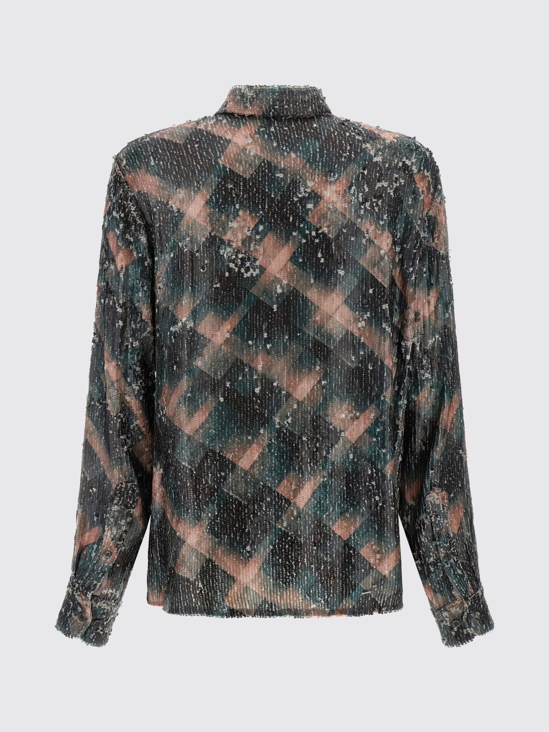 DRIES VAN NOTEN SHIRT: Top woman Dries Van Noten, Green - Img 2