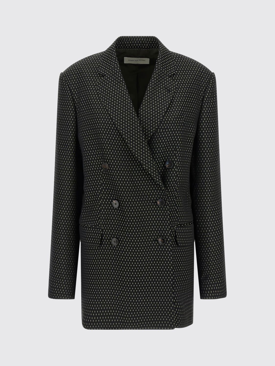 DRIES VAN NOTEN JACKE: Jacke damen Dries Van Noten, Schwarz - Img 1