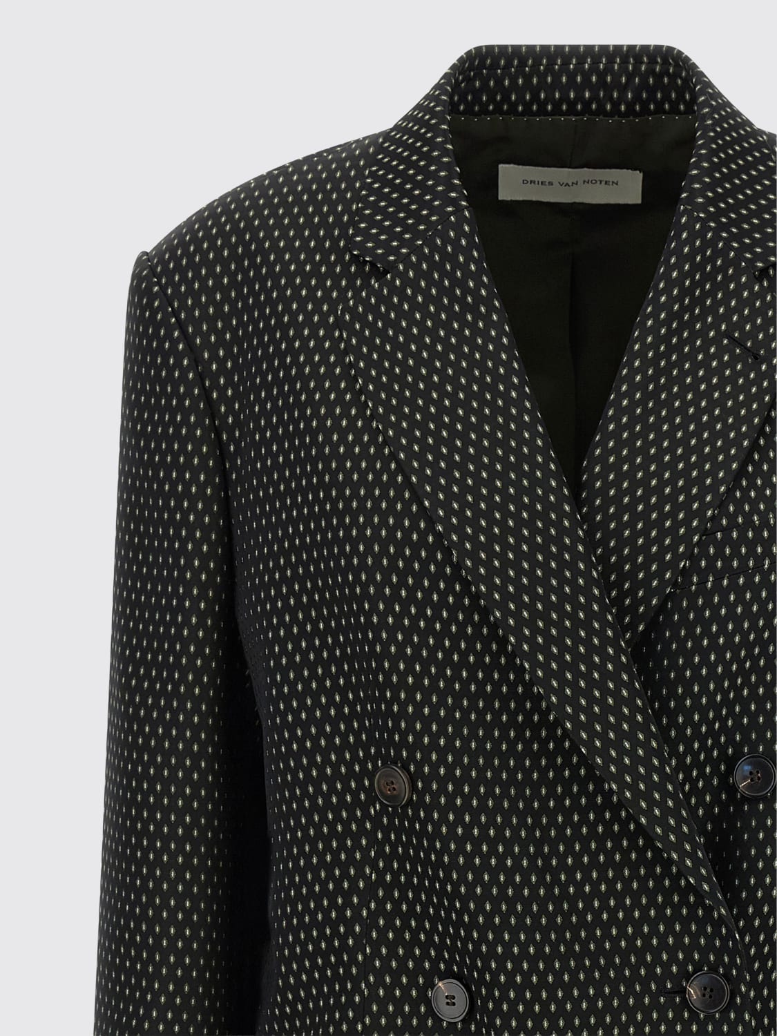 DRIES VAN NOTEN JACKE: Jacke damen Dries Van Noten, Schwarz - Img 3