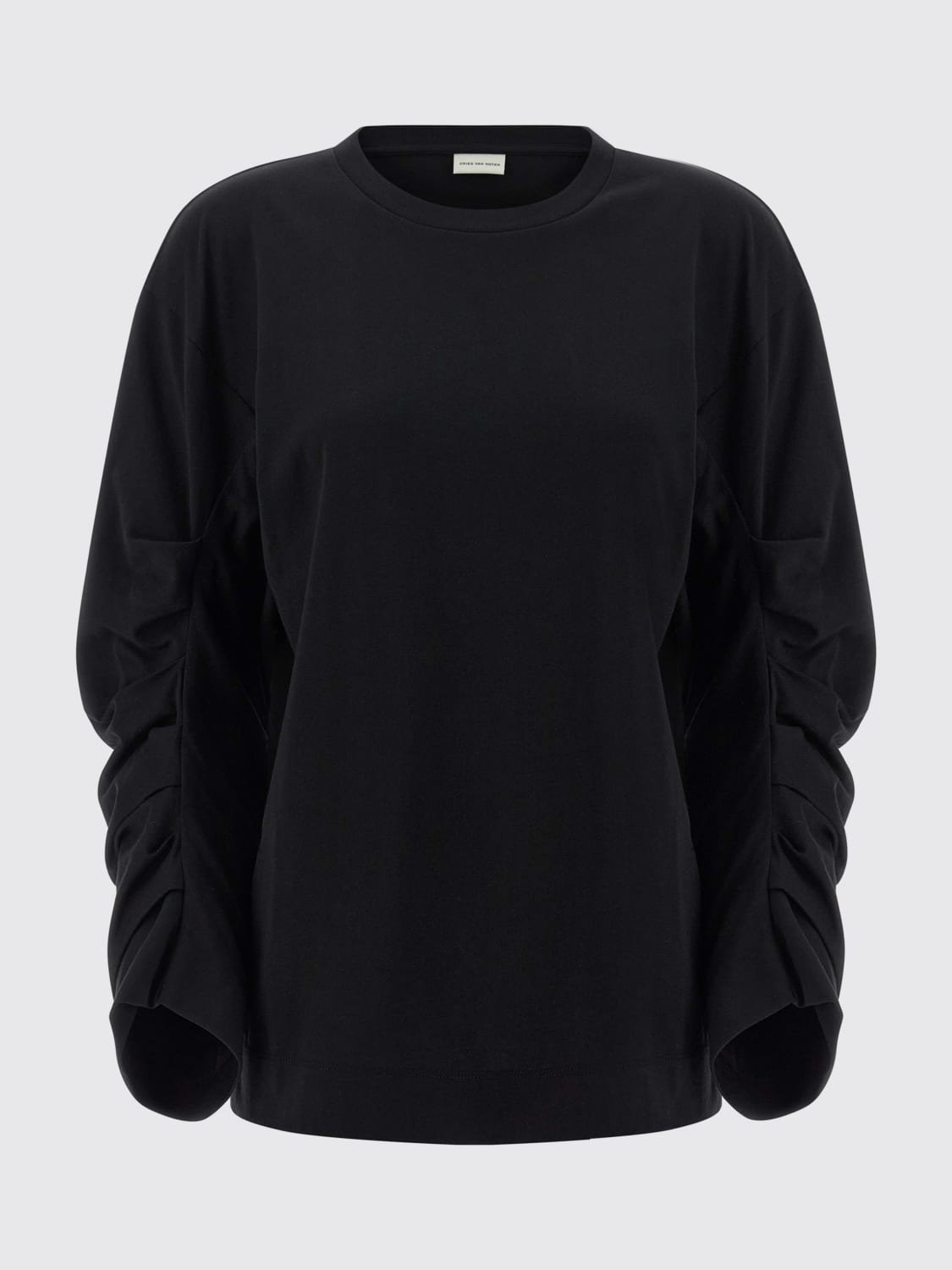 DRIES VAN NOTEN T-SHIRT: T-shirt damen Dries Van Noten, Schwarz - Img 1