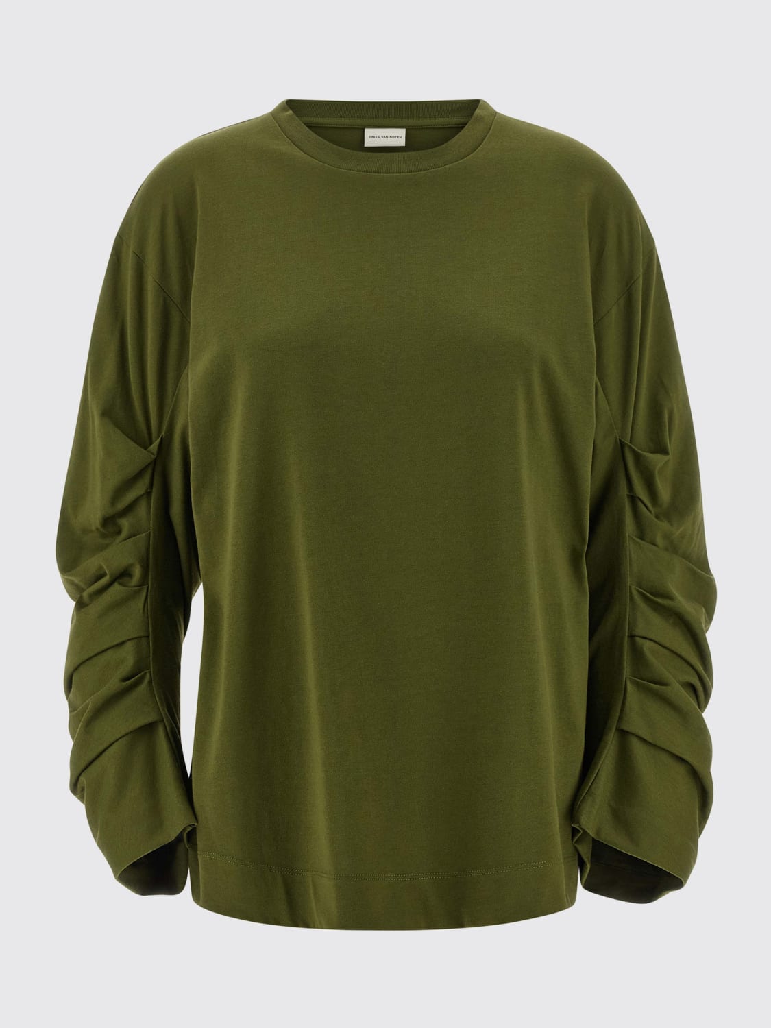DRIES VAN NOTEN CAMISETA: Camiseta mujer Dries Van Noten, Verde - Img 1