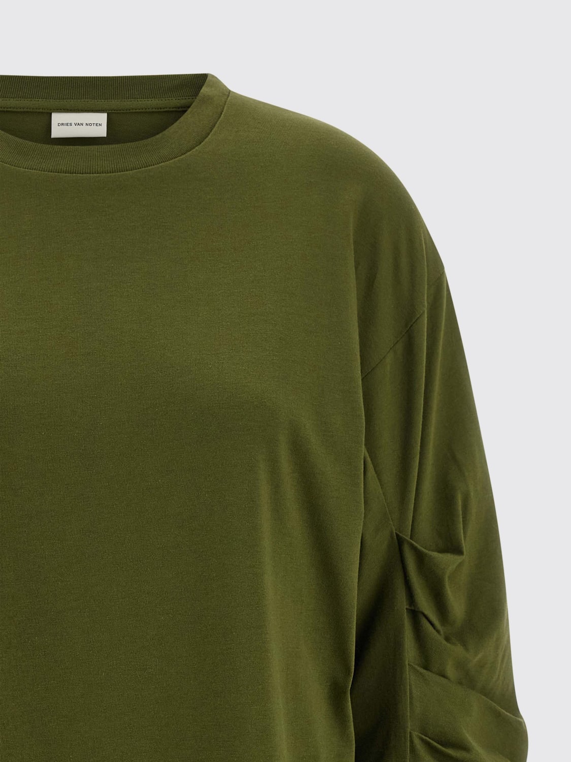 DRIES VAN NOTEN CAMISETA: Camiseta mujer Dries Van Noten, Verde - Img 3