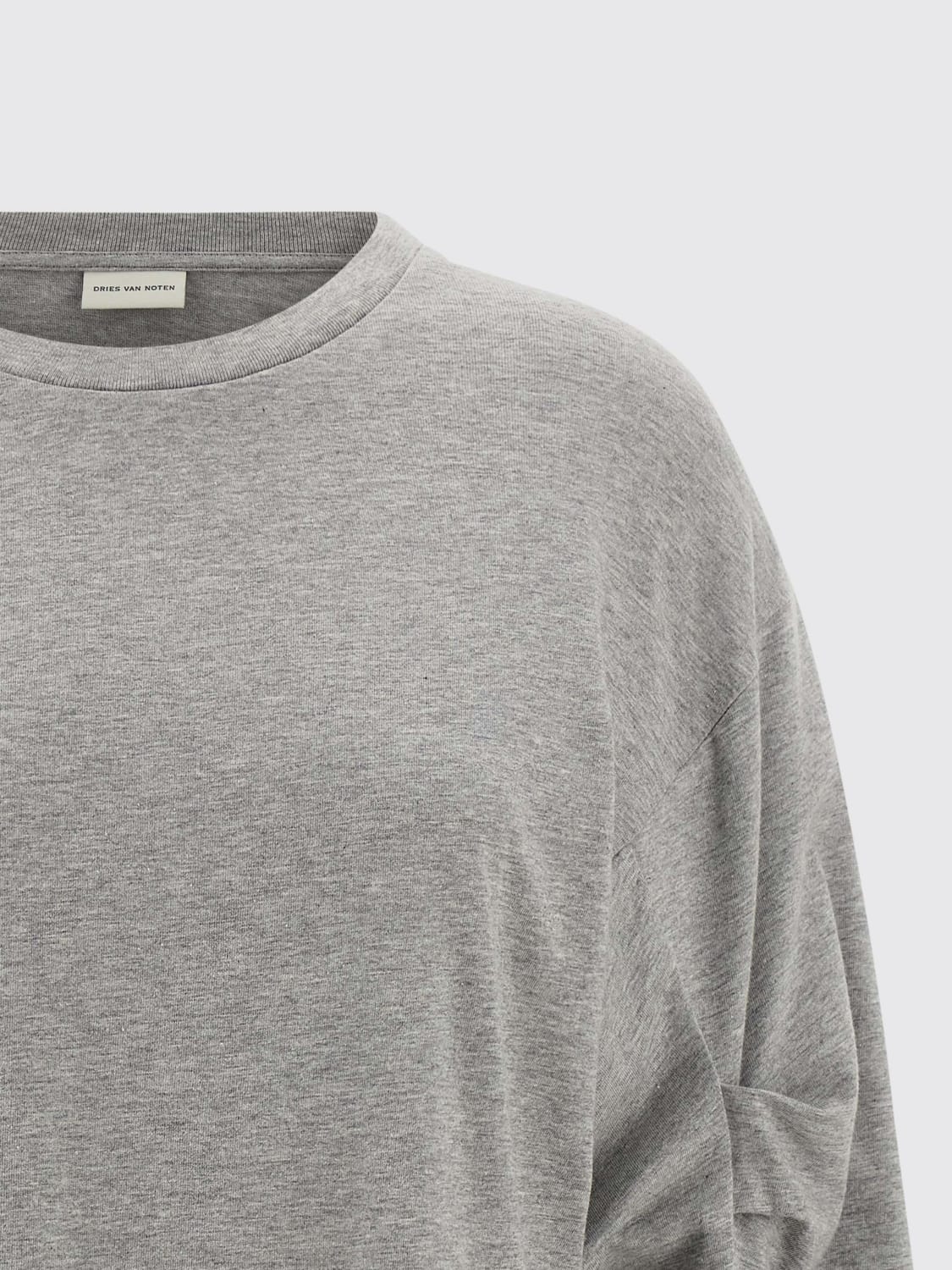DRIES VAN NOTEN T-SHIRT: T-shirt femme Dries Van Noten, Gris - Img 3