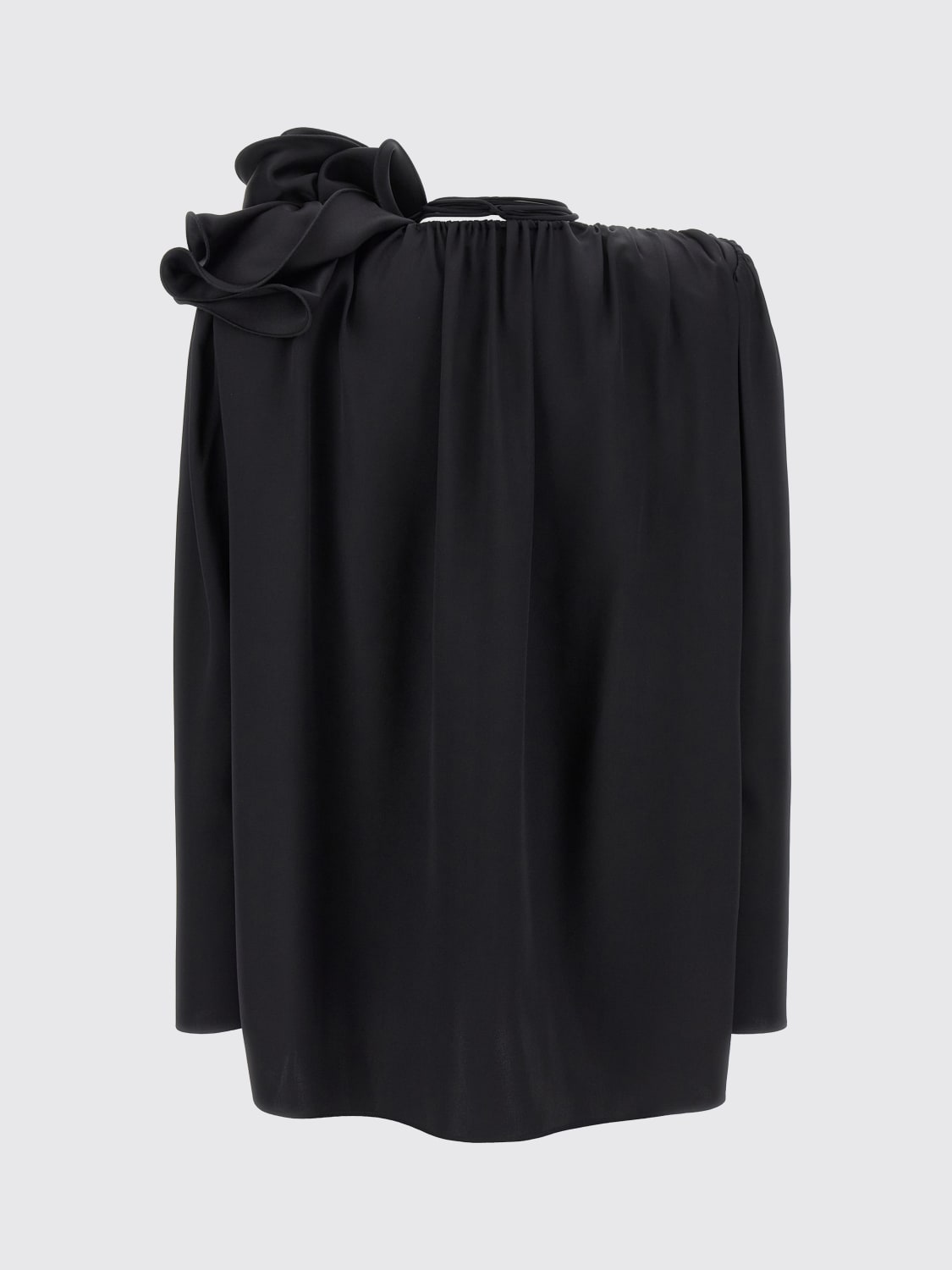 MAGDA BUTRYM TOP: Blusa Magda Butrym in seta , Nero - Img 2