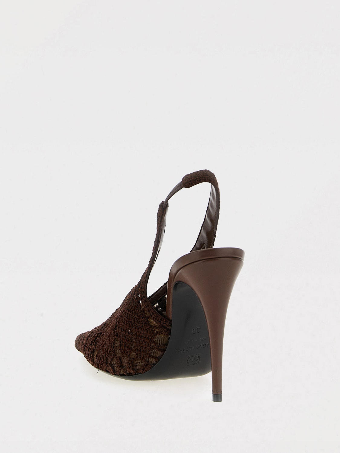 MAGDA BUTRYM PUMP: High heel shoes woman Magda Butrym, Brown - Img 3